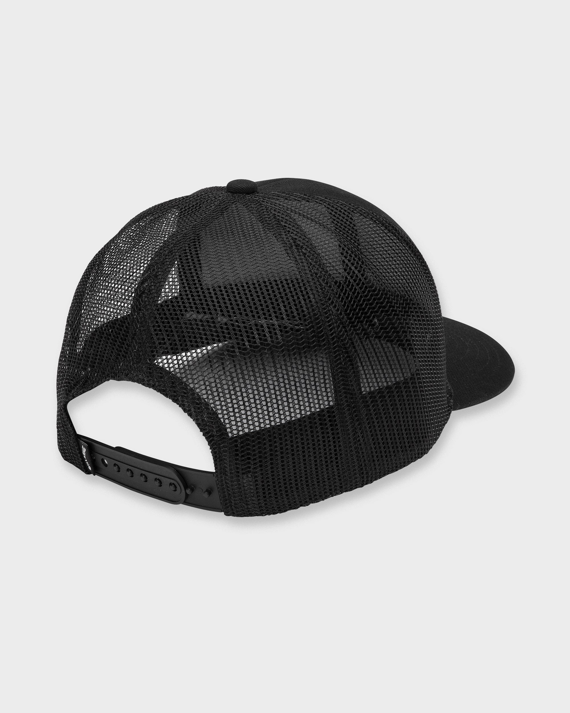 Walled Trucker Hat - Black - Image 2