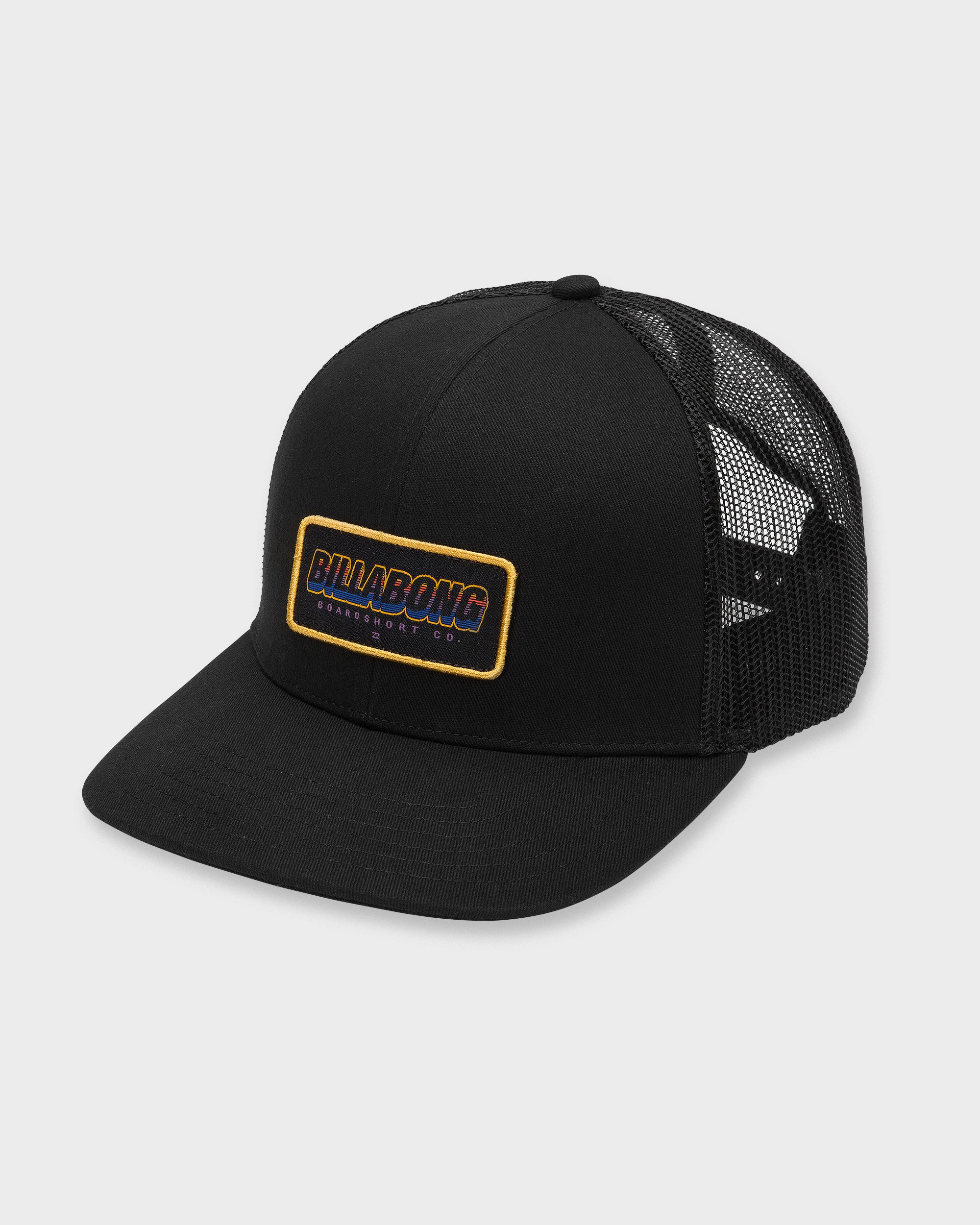 Walled Trucker Hat - Black