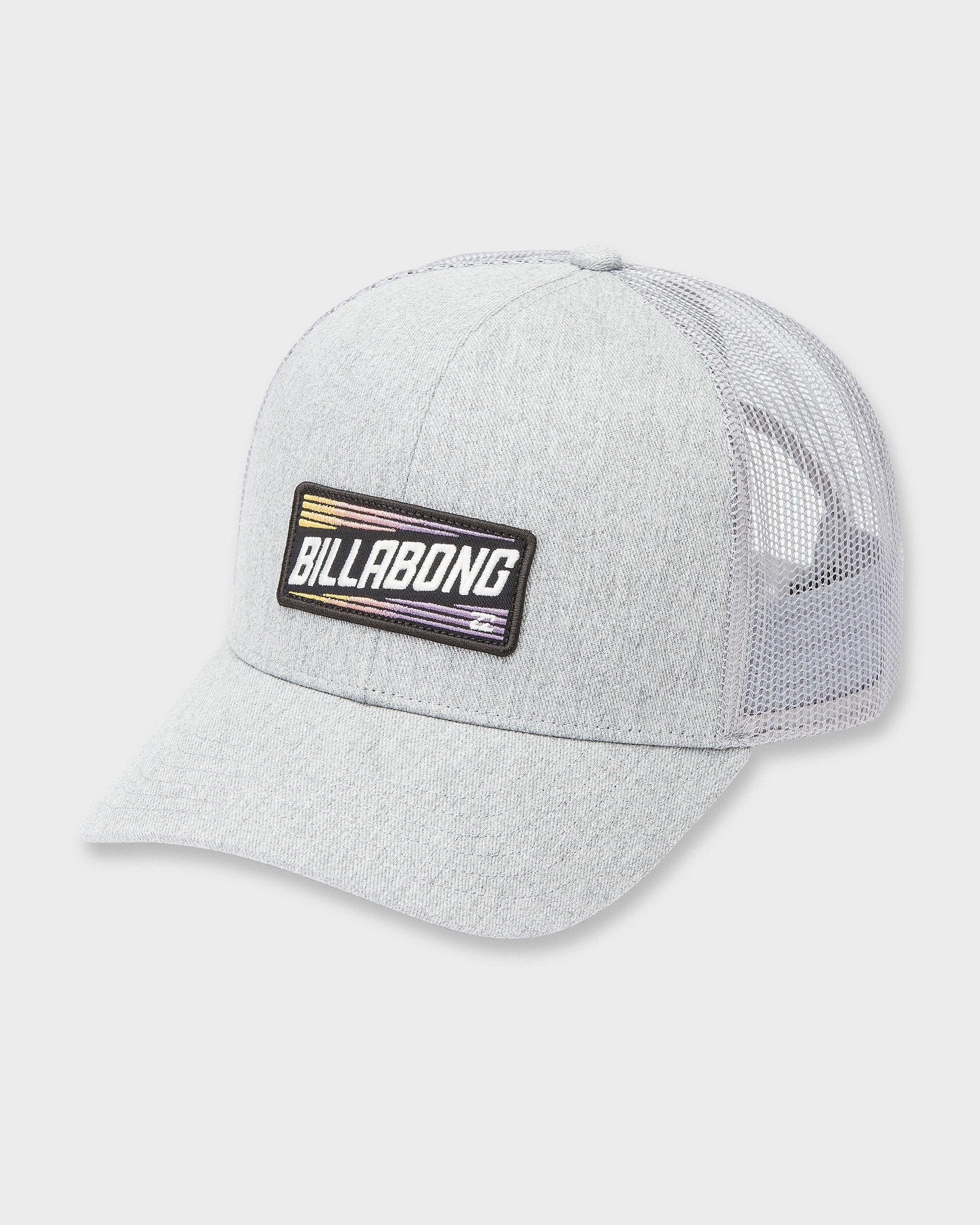 Walled Trucker Hat - Gray Heather