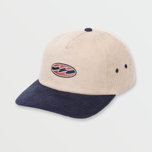 Heritage Strapback Hat - Navy/Khaki