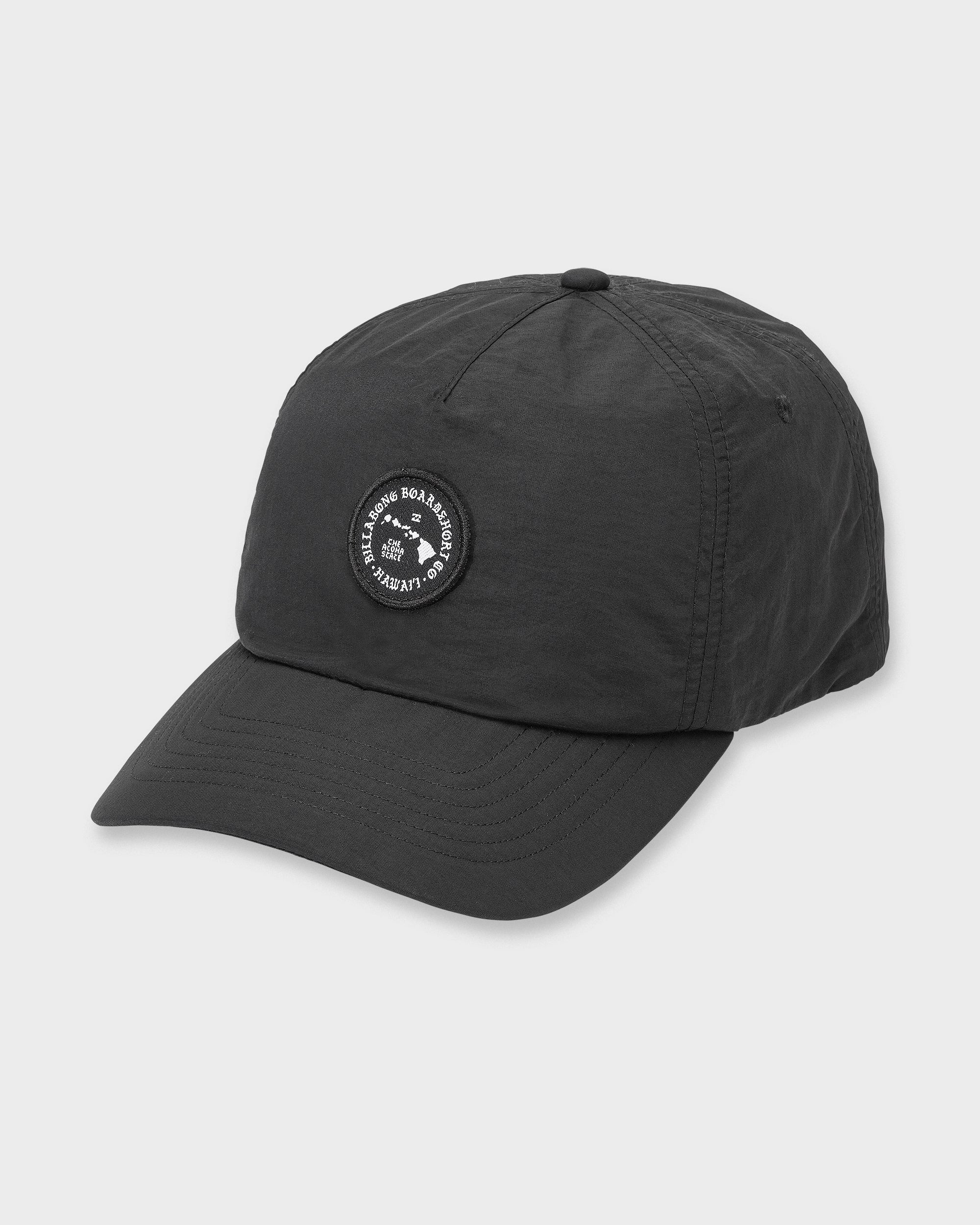 Aloha Island Hi Snapback Hat - Black