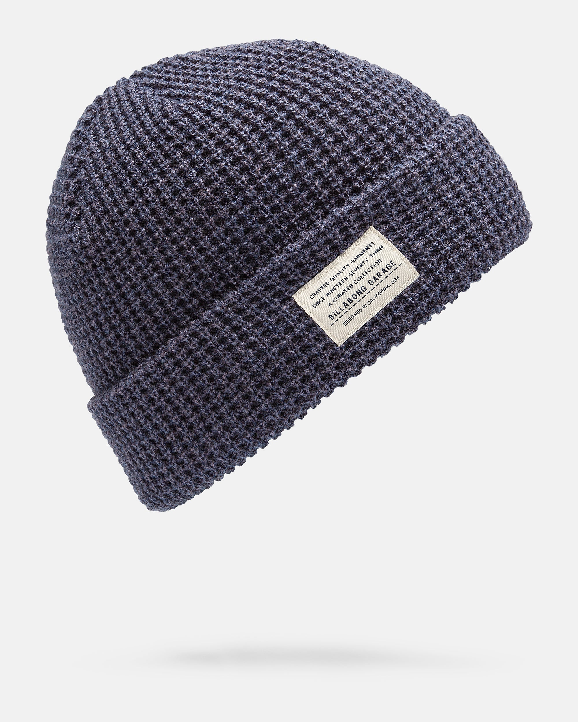 The Label Garage Beanie - Aged Indigo