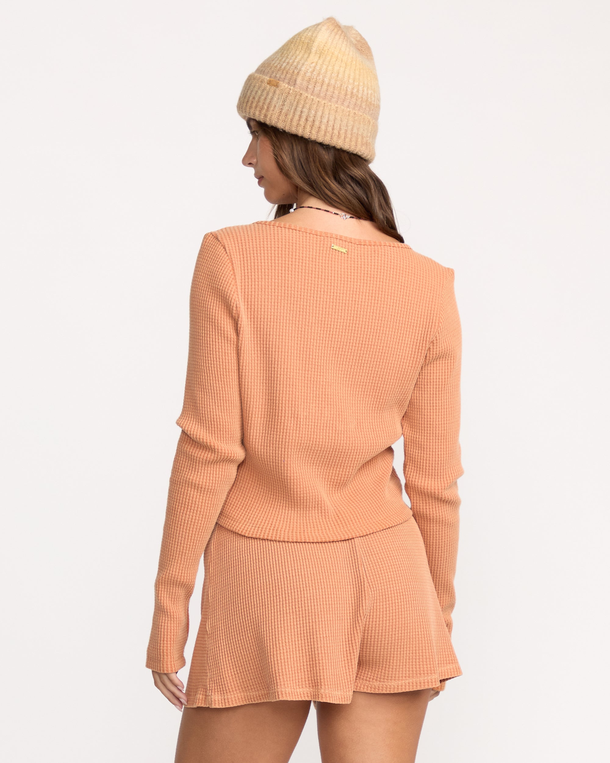 Paxton Long Sleeve Top - Sunburnt - Image 5