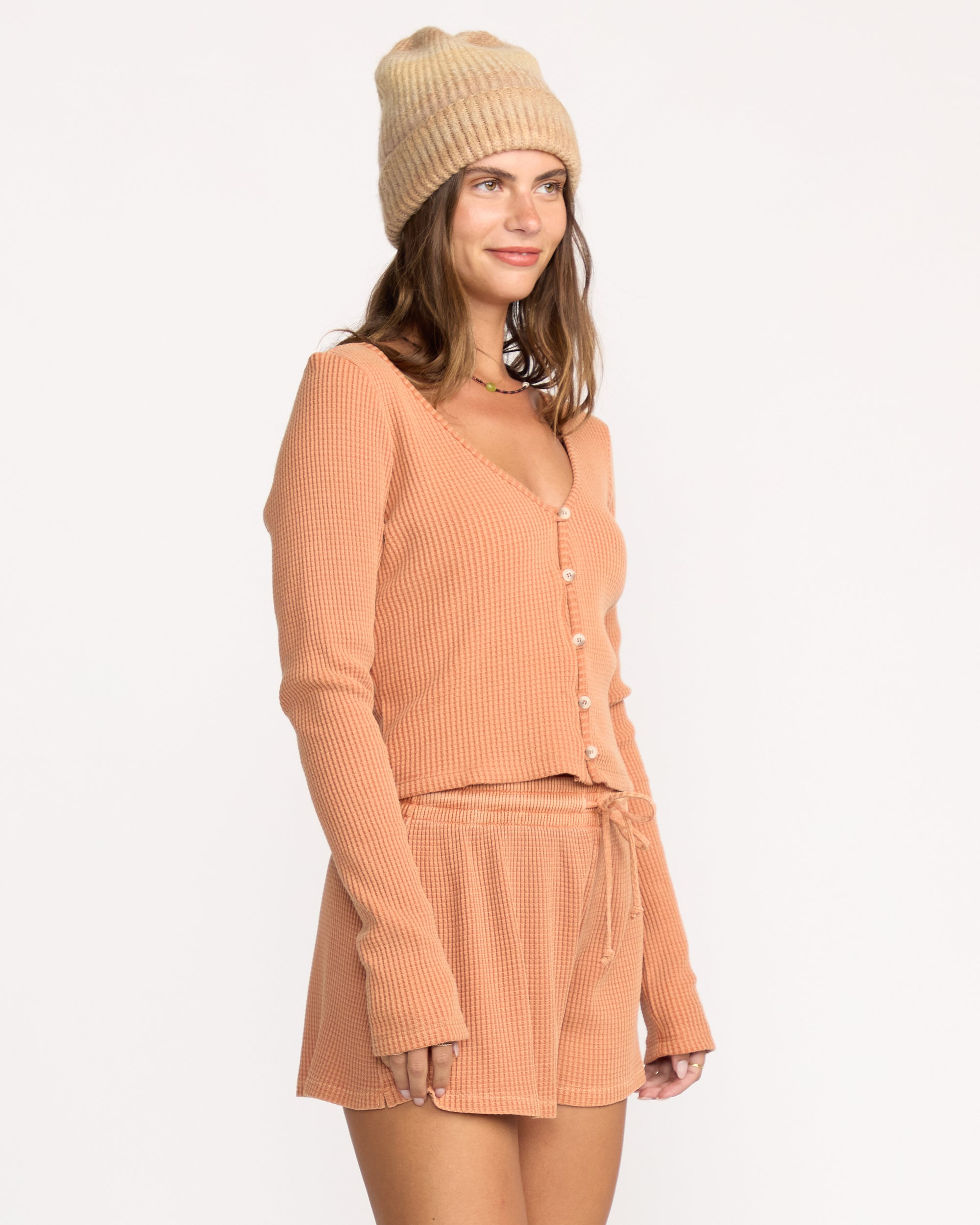 Paxton Long Sleeve Top - Sunburnt - Image 4