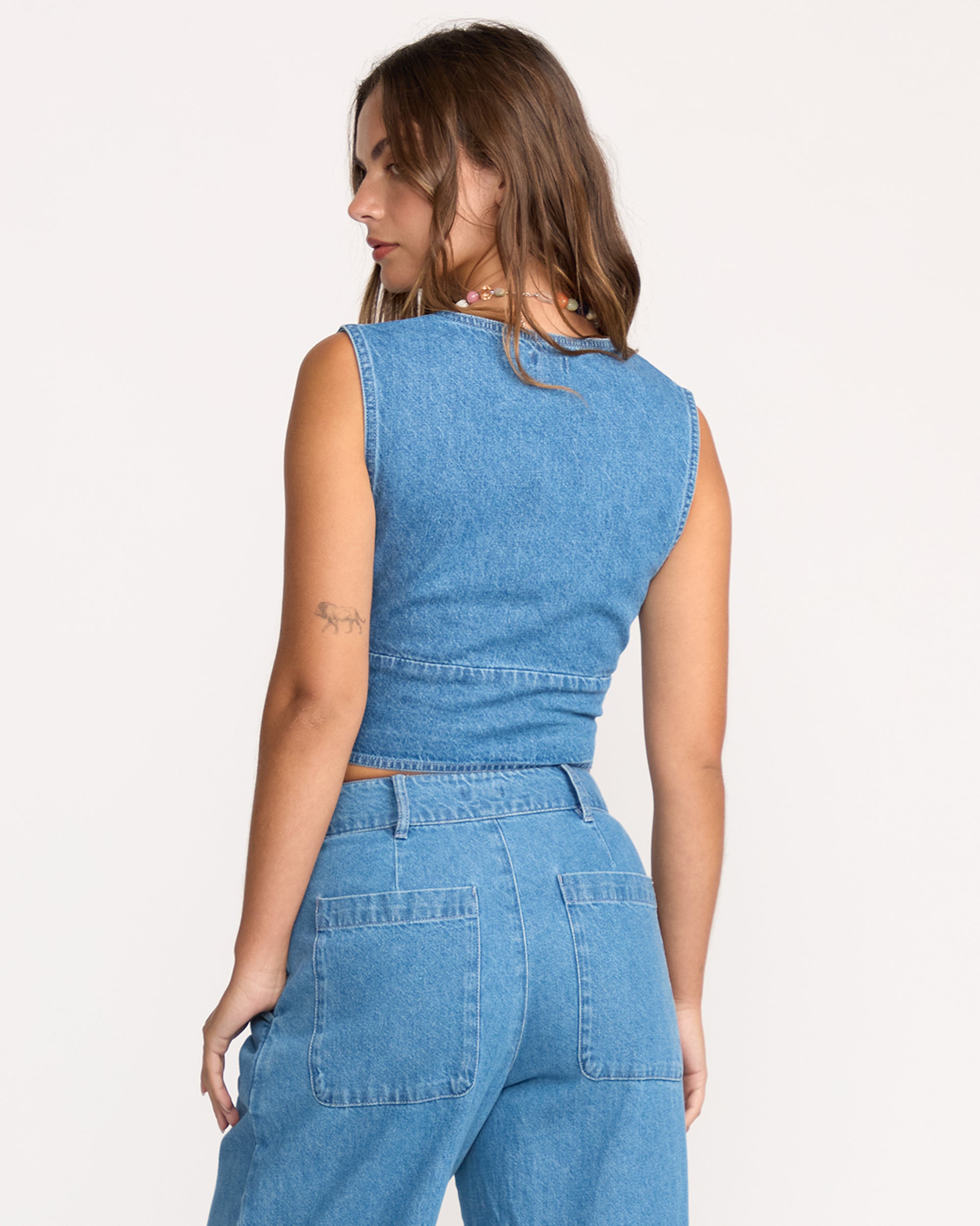 Indigo Skies Top - Salt Washed - Image 3