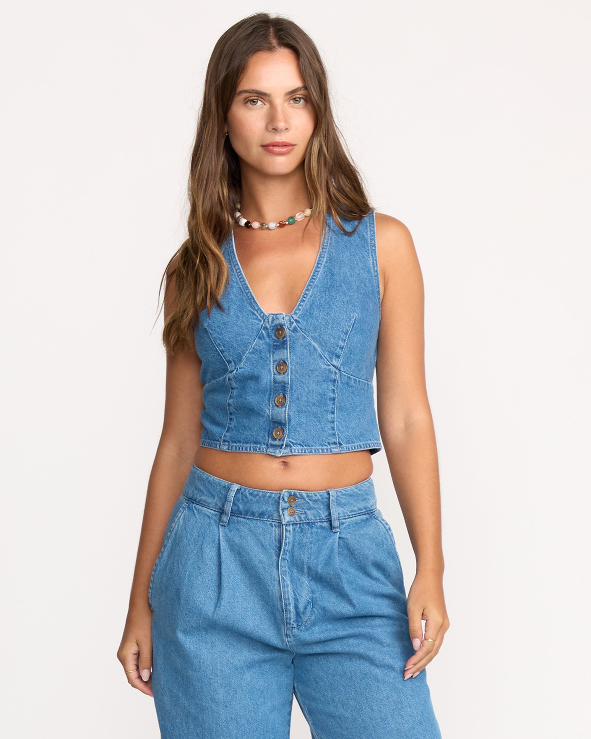 Indigo Skies Top - Salt Washed - Image 2