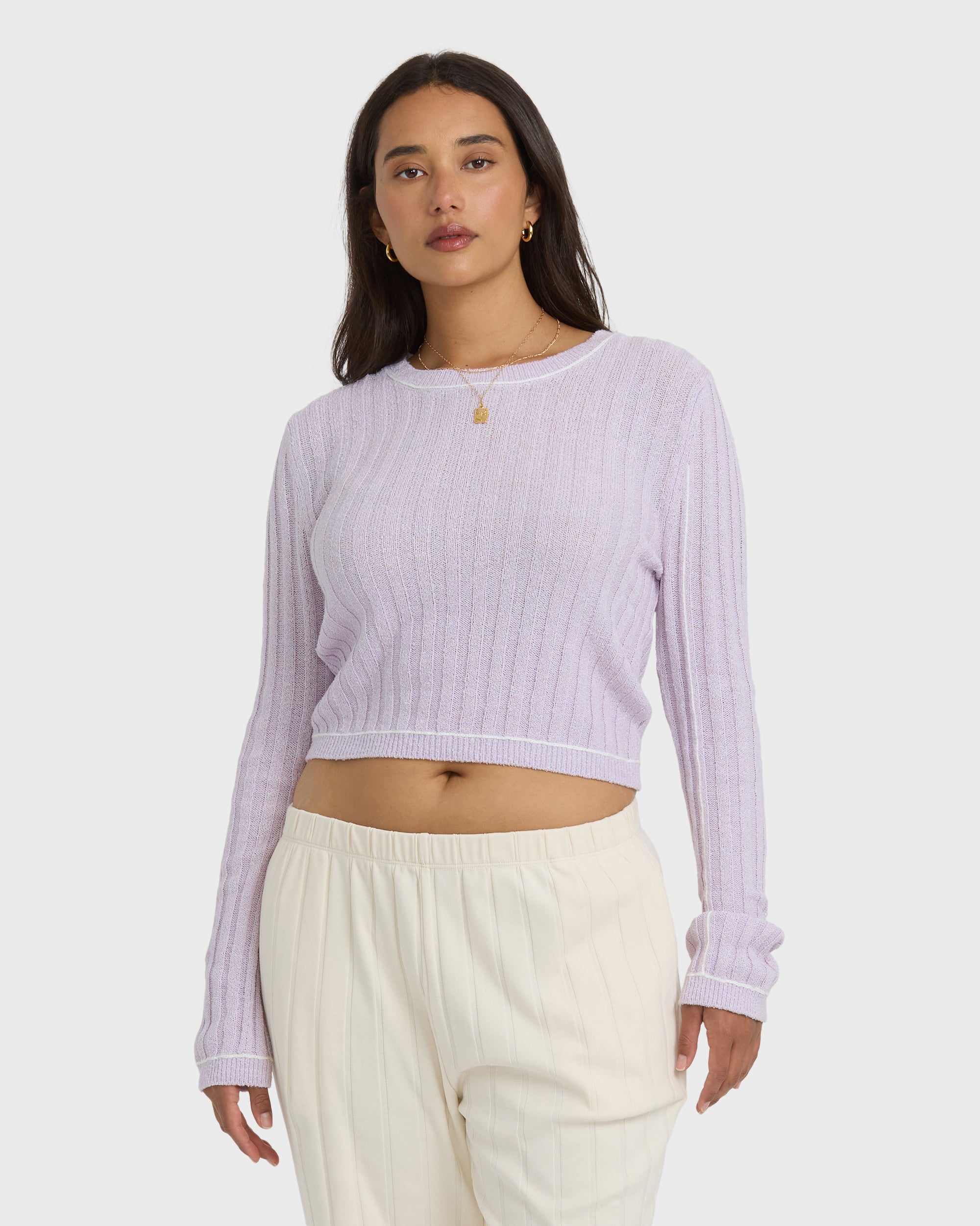 Clare Sweater - Violet Ice - Image 3