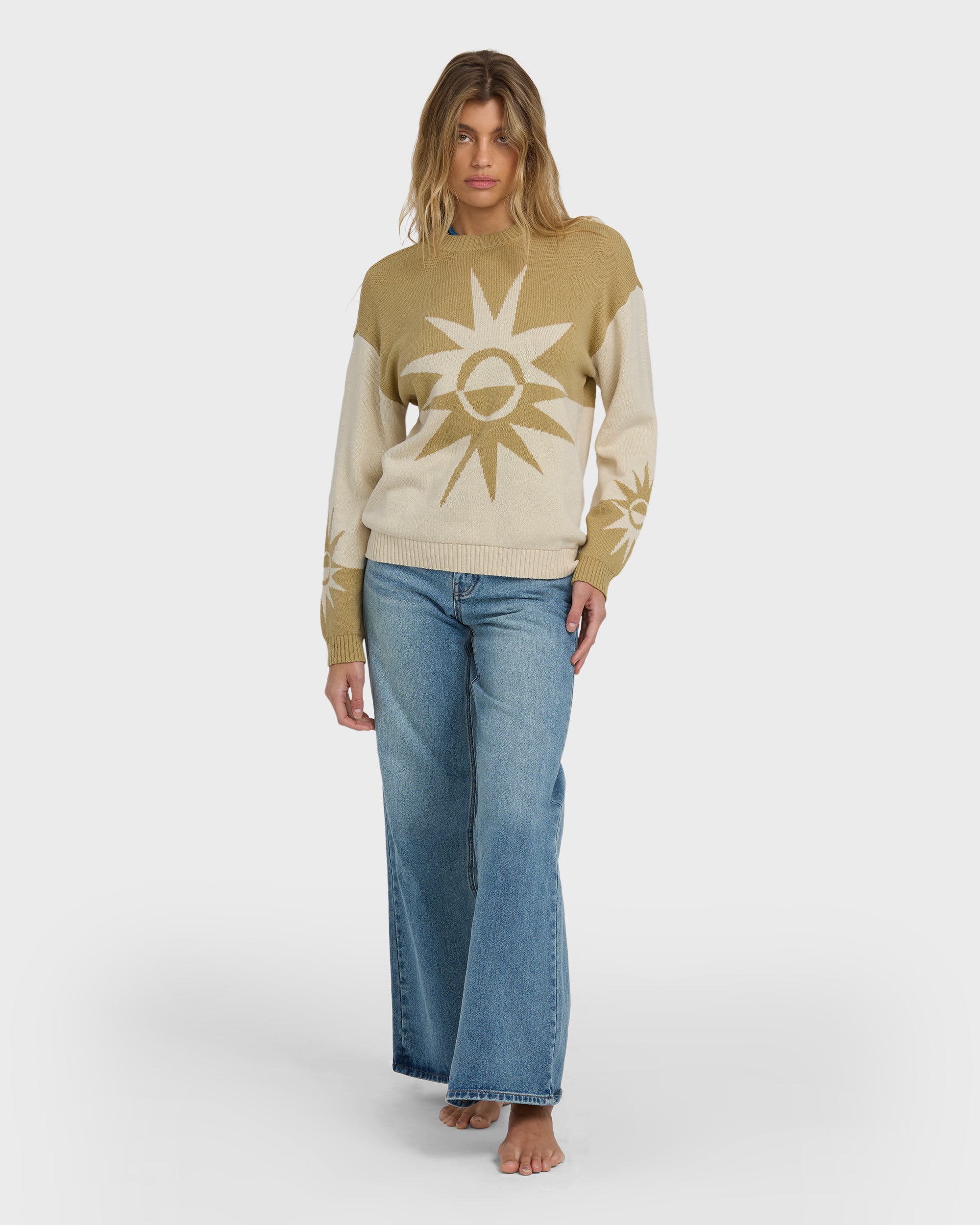 Reverse Heat Sweater - Green Ash - Image 4