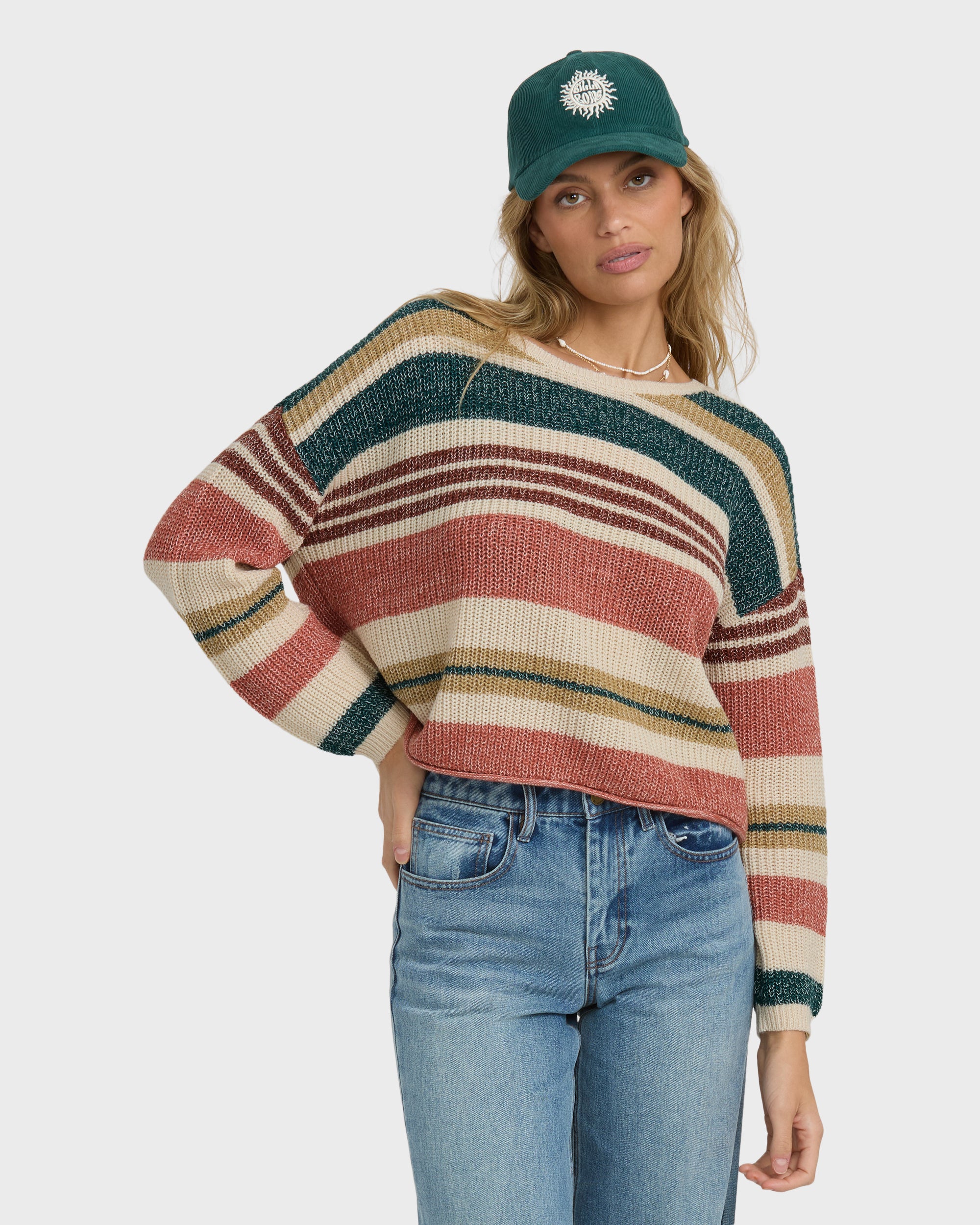 Lit Light Sweater - Spruce Green