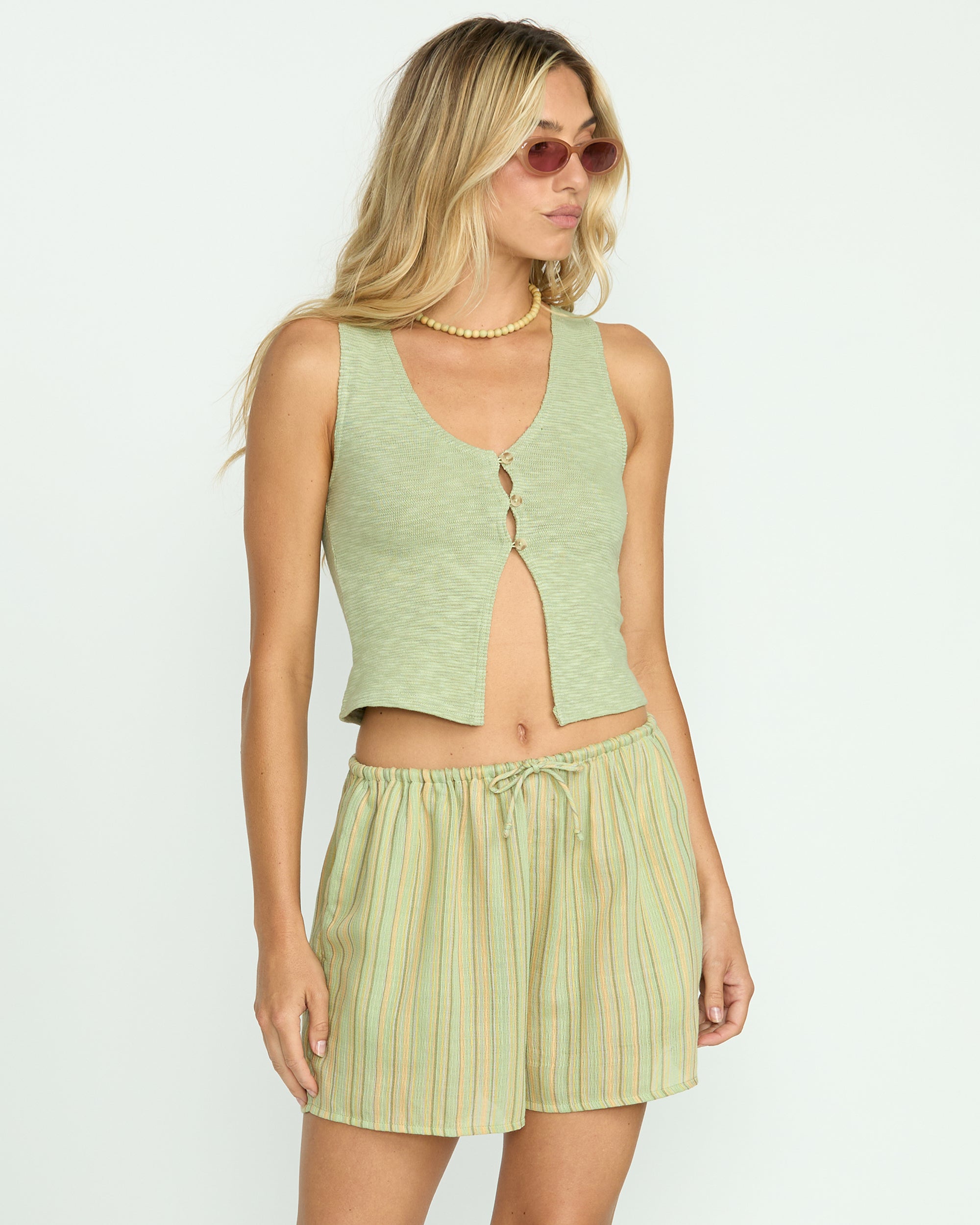 Summer Sunshine Shorts - Pistachio - Image 4