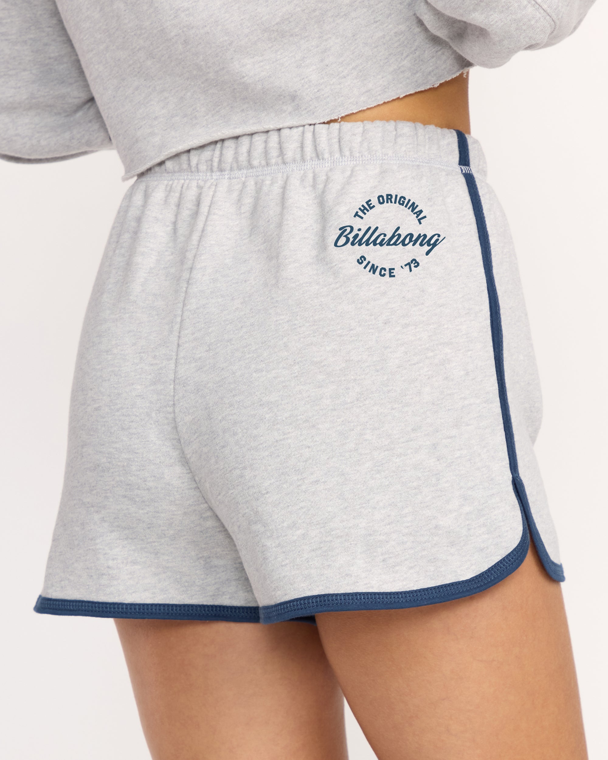 Triple Palms Dolphin Shorts - Heather Grey - Image 6