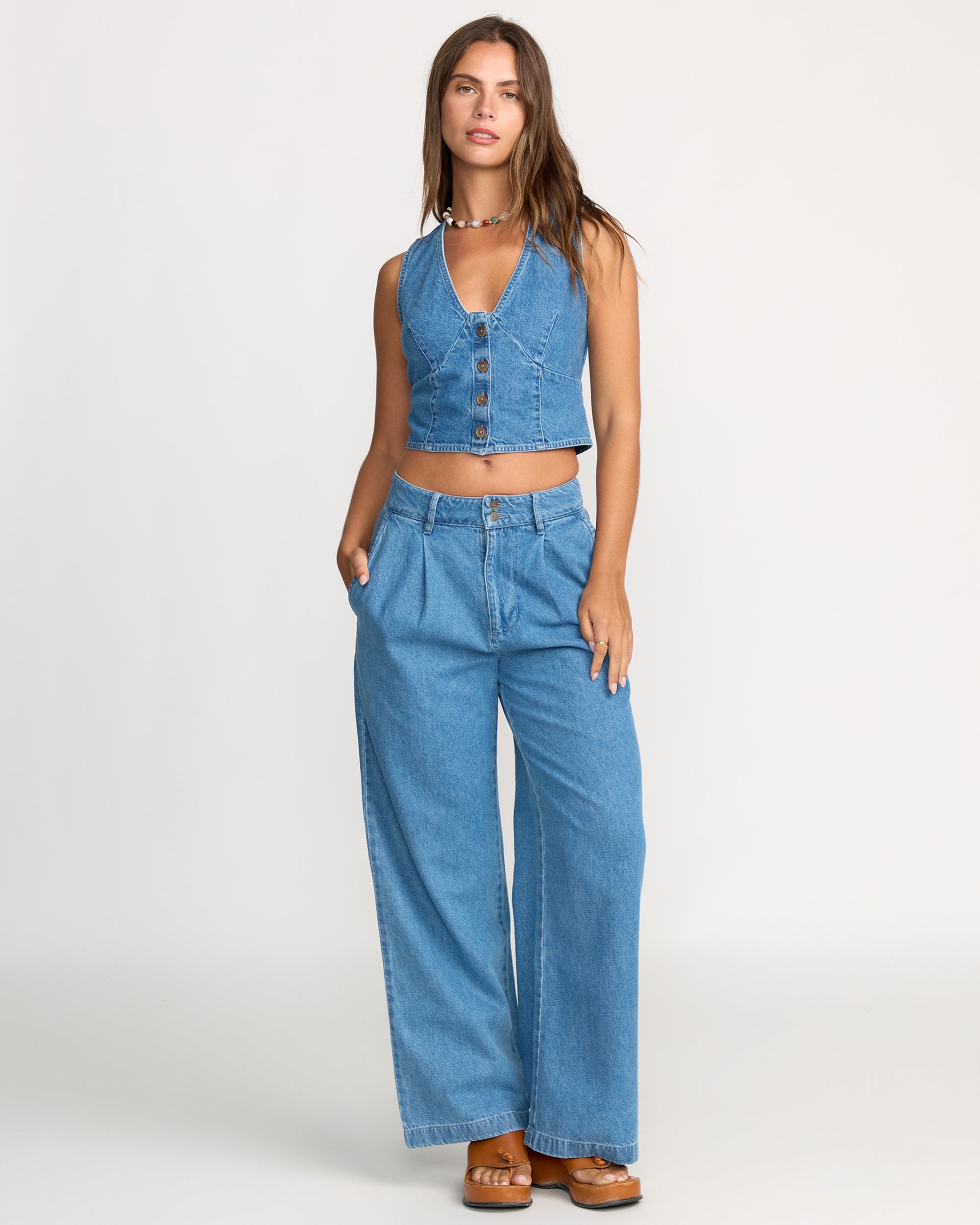 Wave Washed Pants - Salt Washed - Image 2