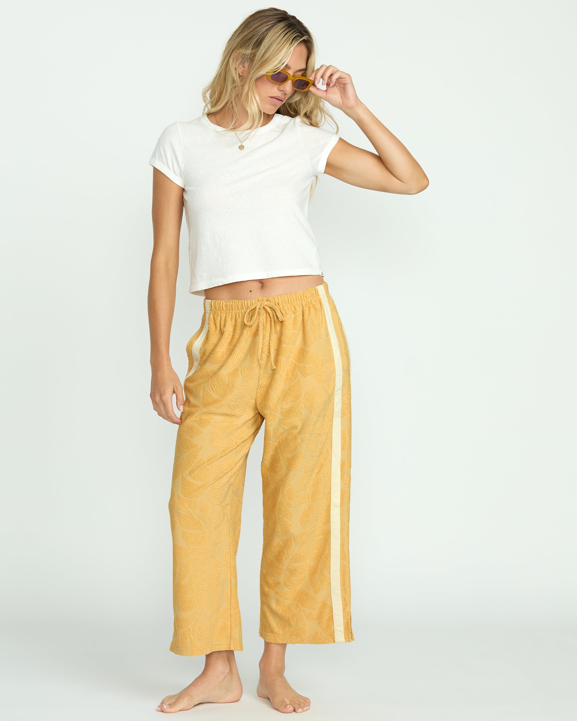 Sun Palm Terry Pants - Gold Coast - Image 5