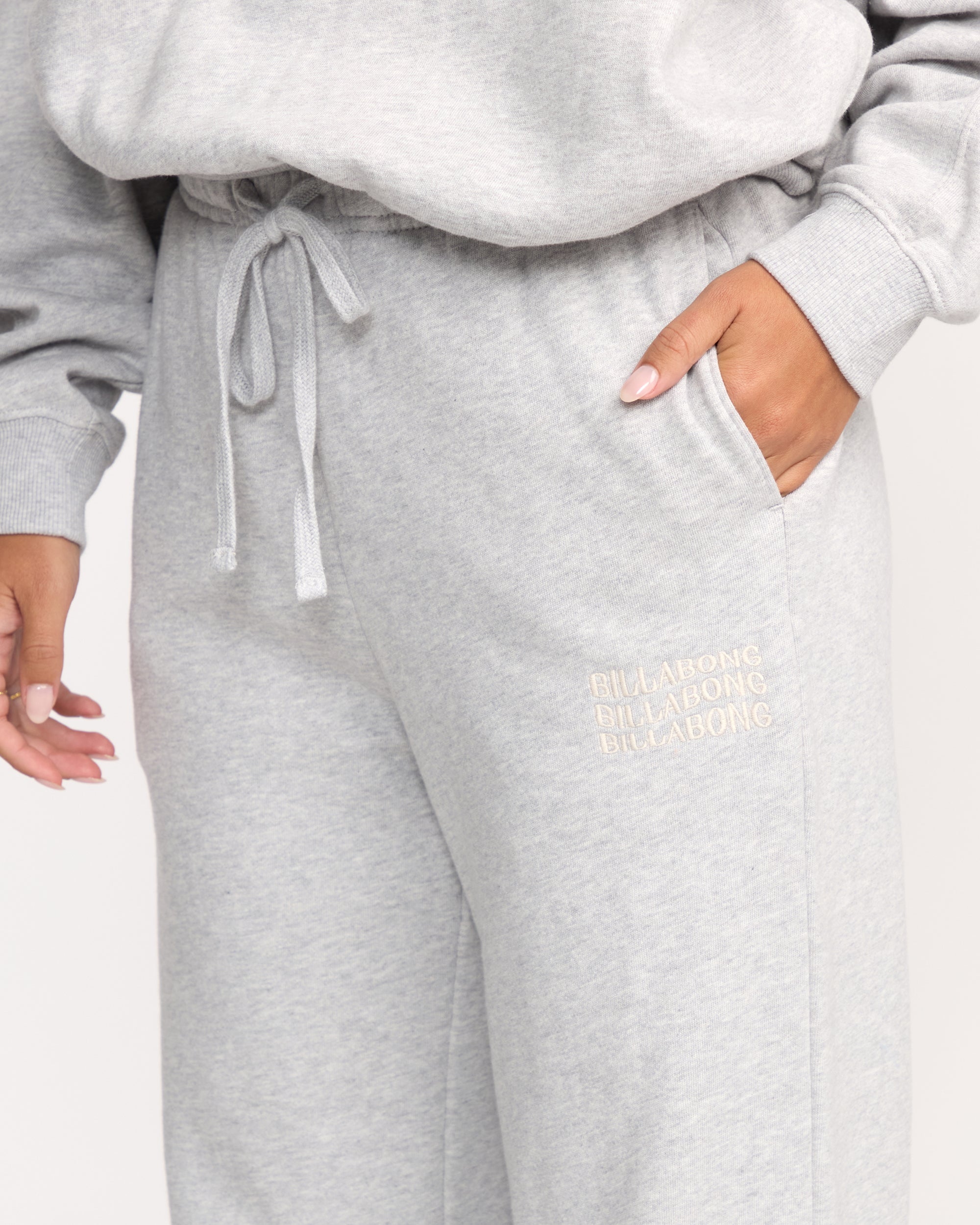 So Sunny Sweatpants - Heather Grey - Image 2