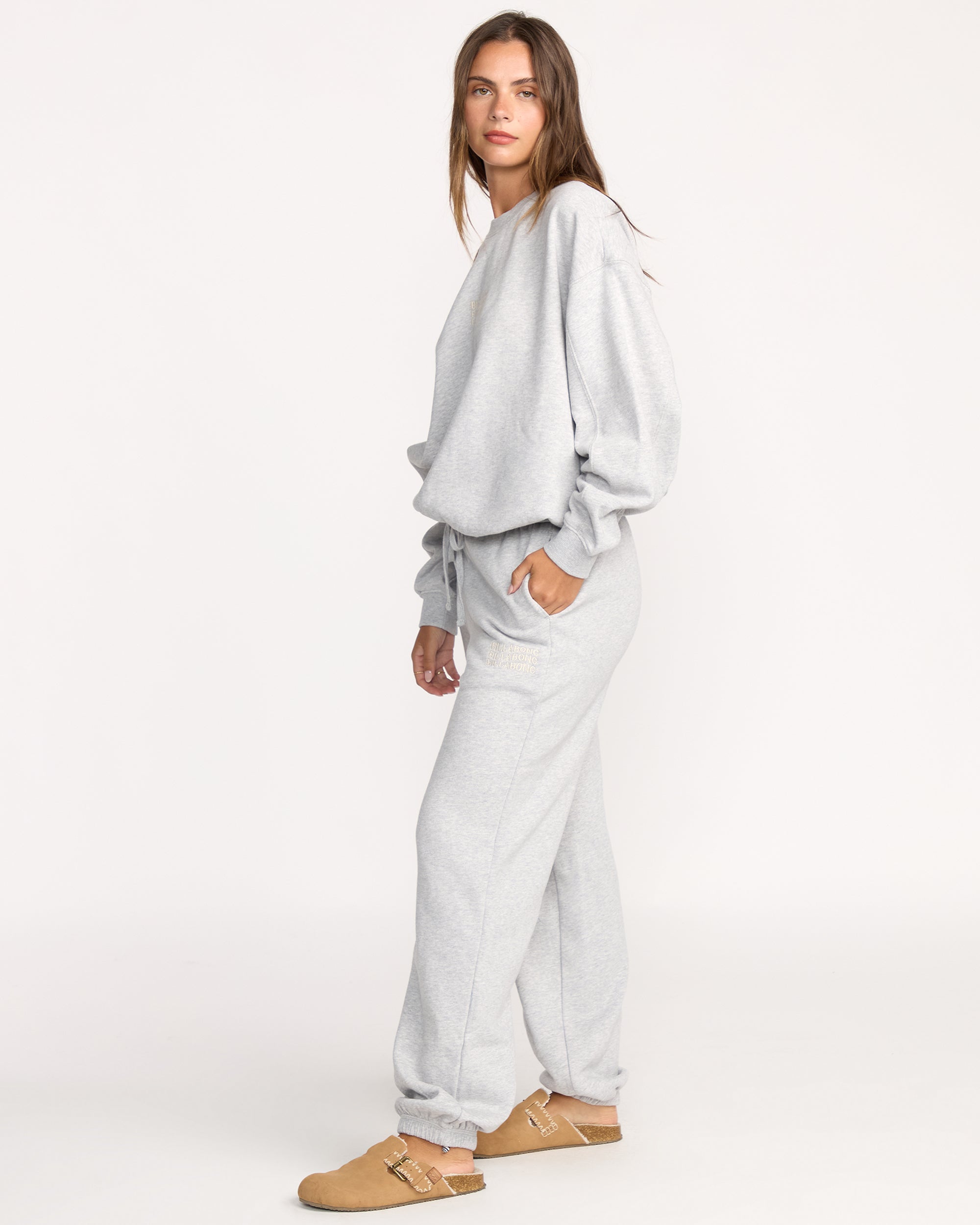 So Sunny Sweatpants - Heather Grey - Image 4