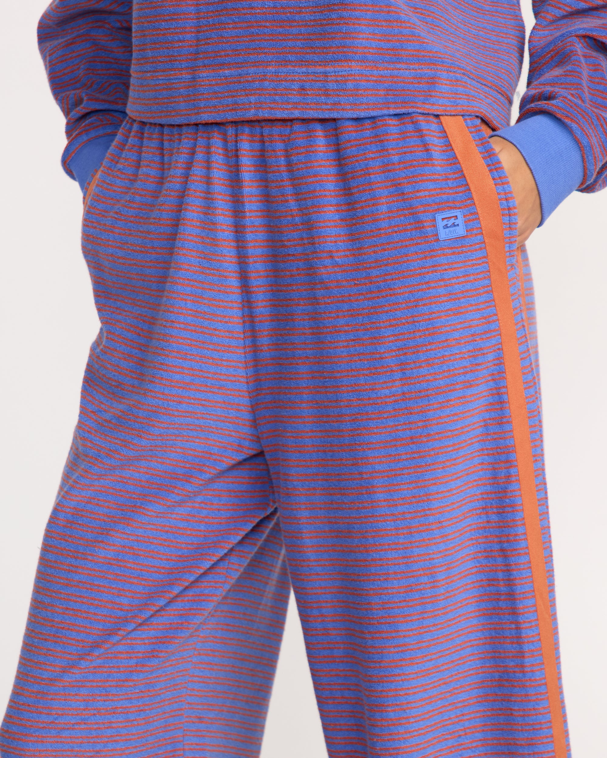 Date Palm Terry Pants - Iris - Image 6