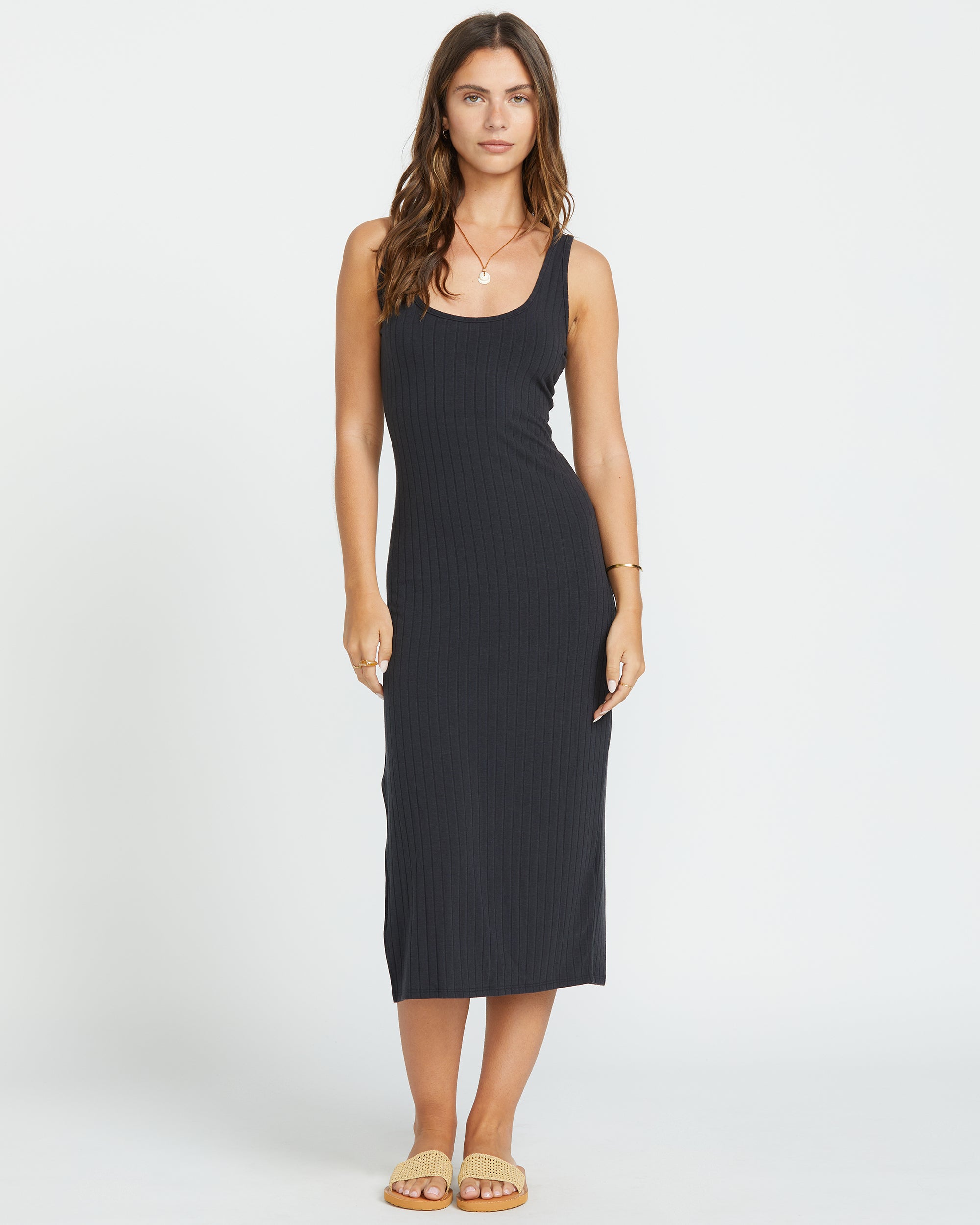 Take A Look Reversible Dress - Black Sands