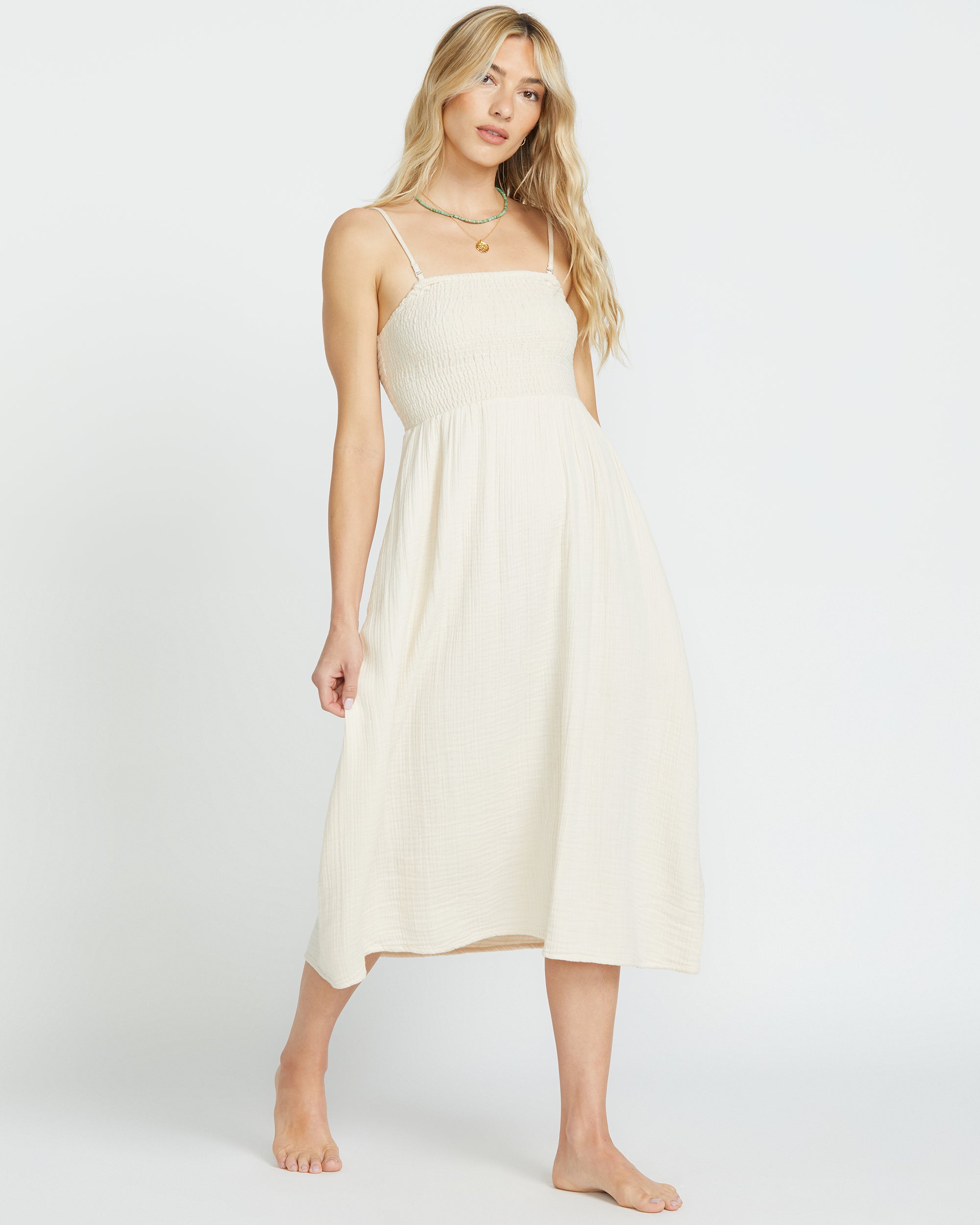 Off The Coast Dress - Whitecap - Image 3