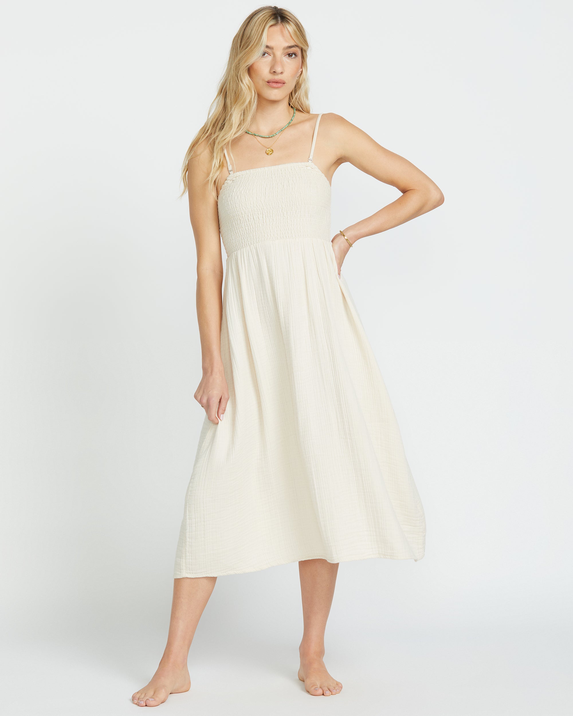 Off The Coast Dress - Whitecap - Image 2