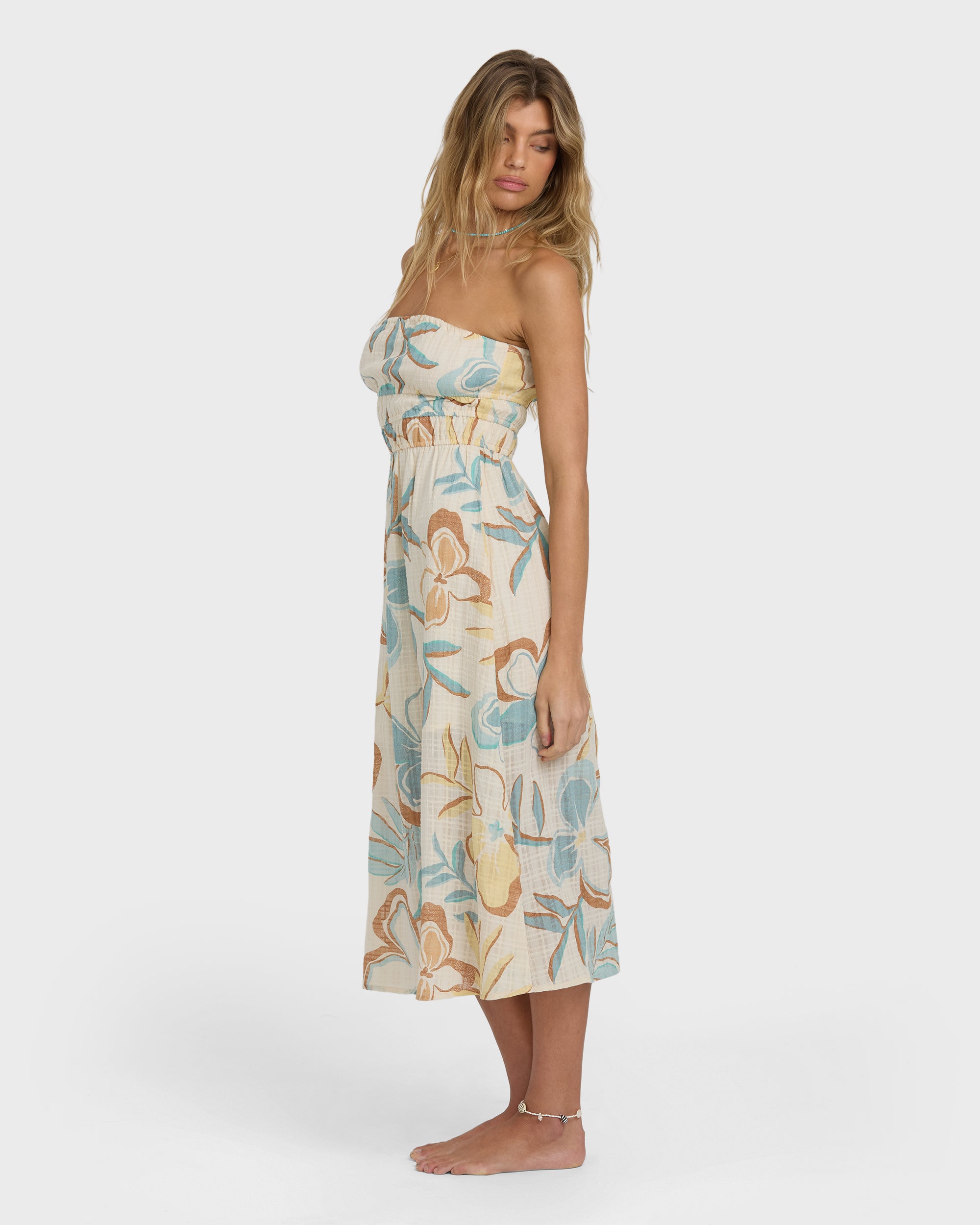 In The Sky Midi Dress - Whitecap - Image 4