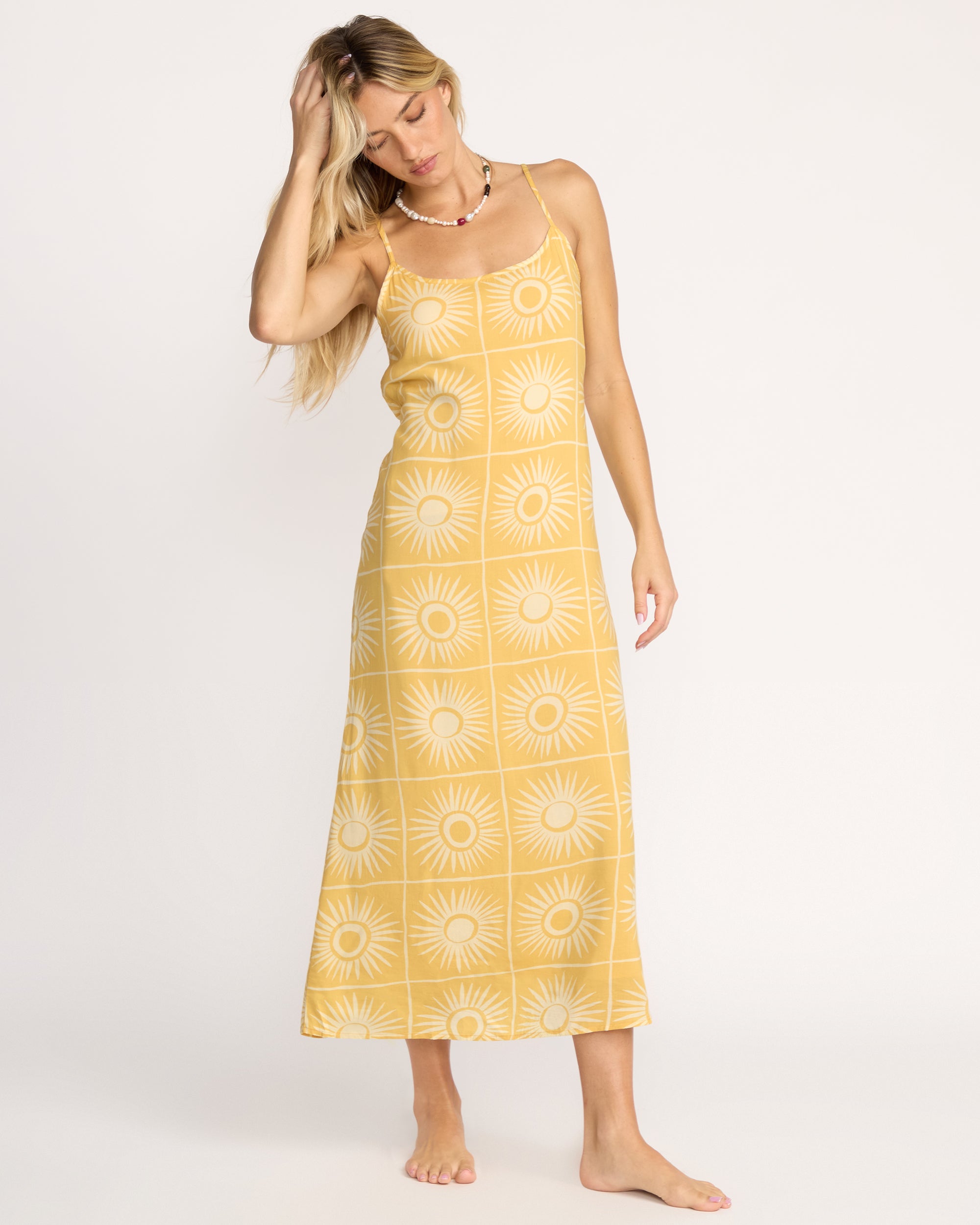 Sun Glow Maxi Dress - Gold Coast - Image 5