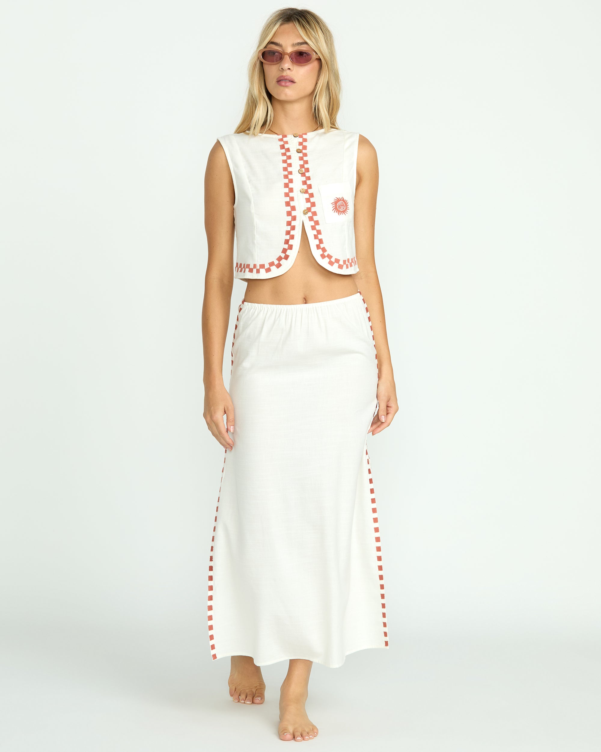 Secret Cove Skirt - Salt Crystal - Image 5