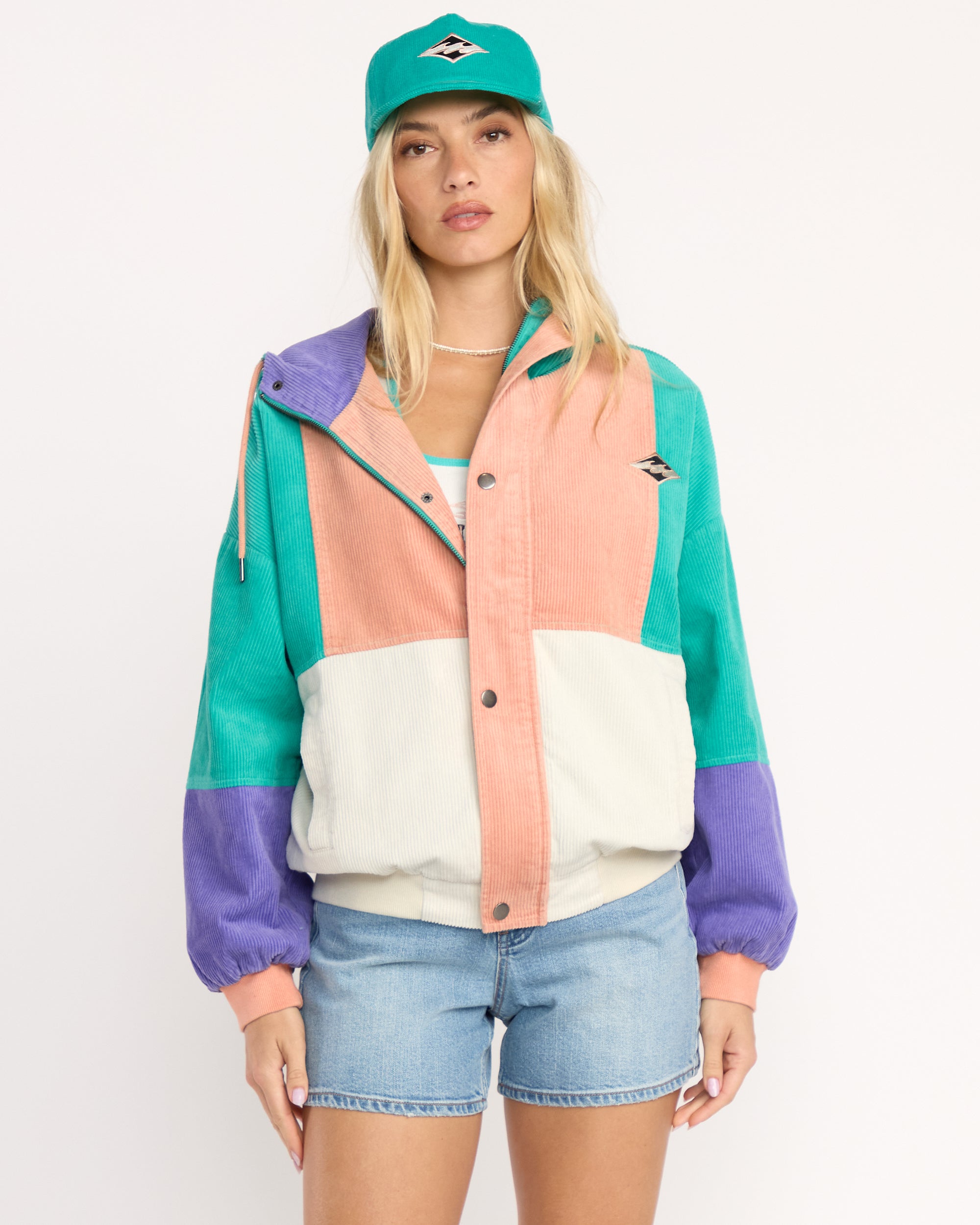 Set The Tone Jacket - Aqua Haze - Image 2
