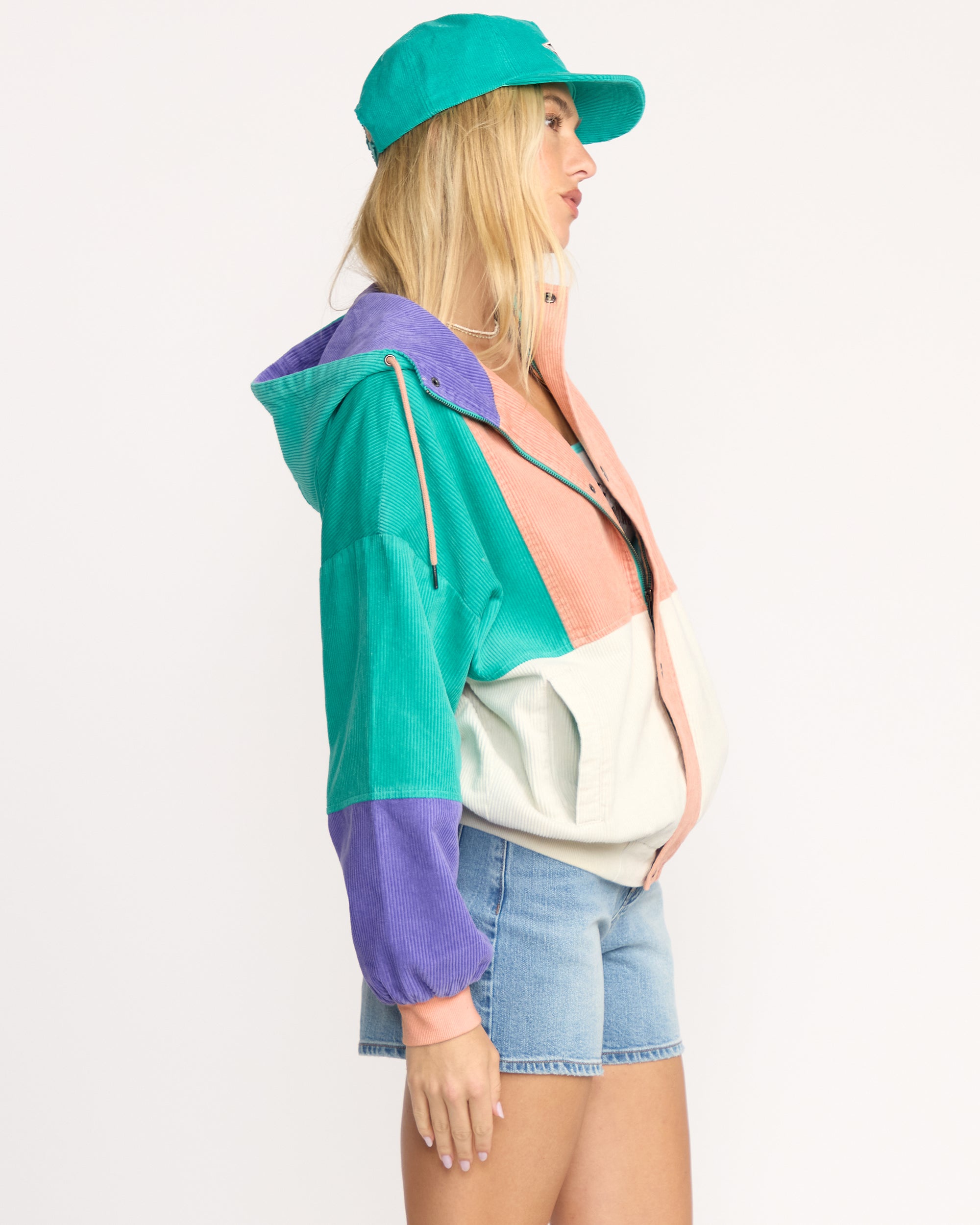 Set The Tone Jacket - Aqua Haze - Image 4