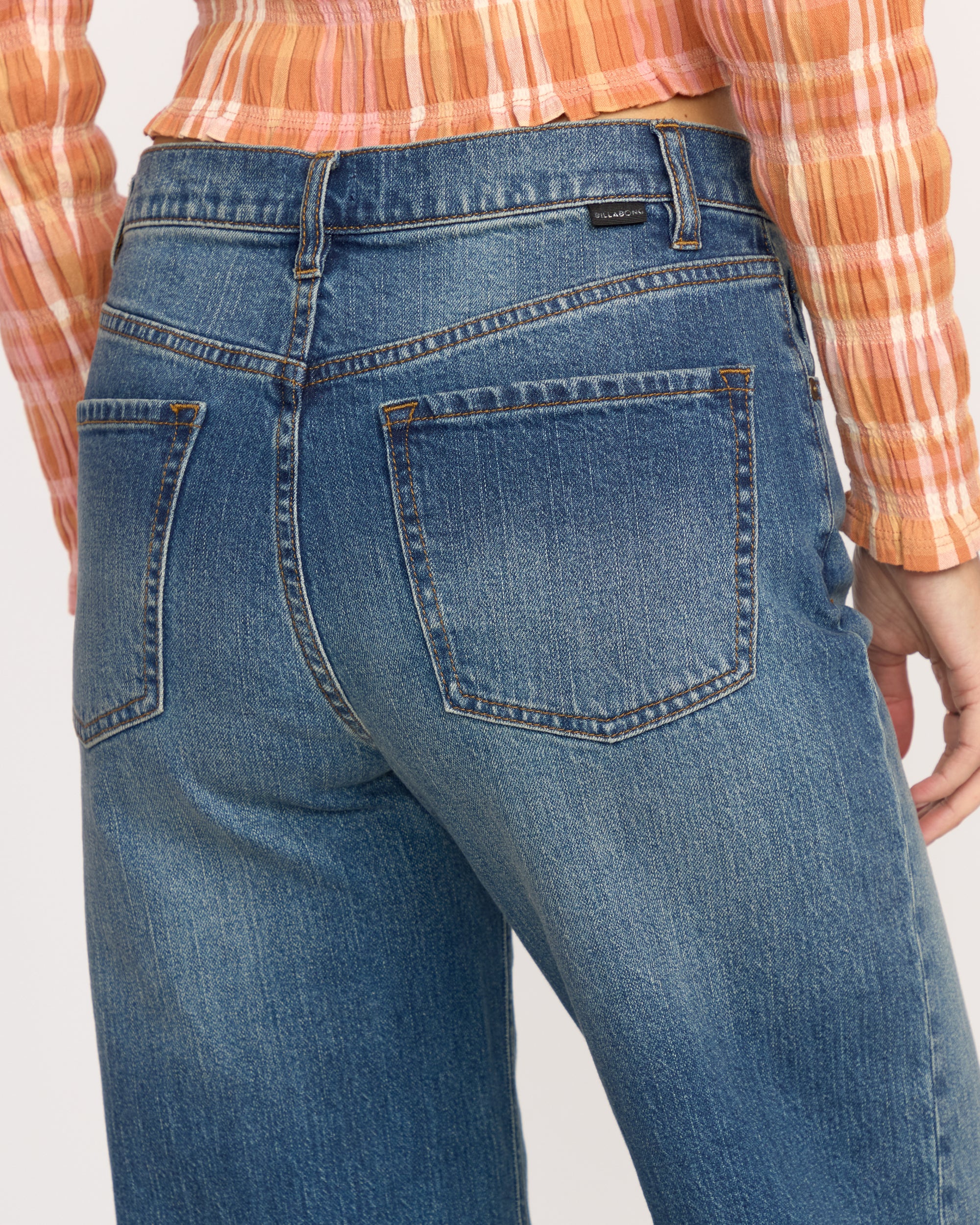 Shifter Straight Leg Pants - Dirty Vintage Blue - Image 6