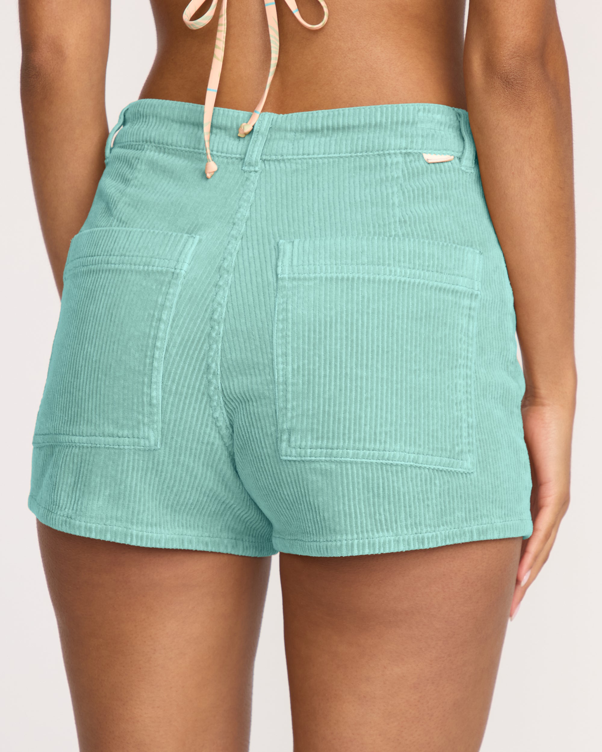 Free Fall Corduroy Shorts - Misty Blue - Image 6