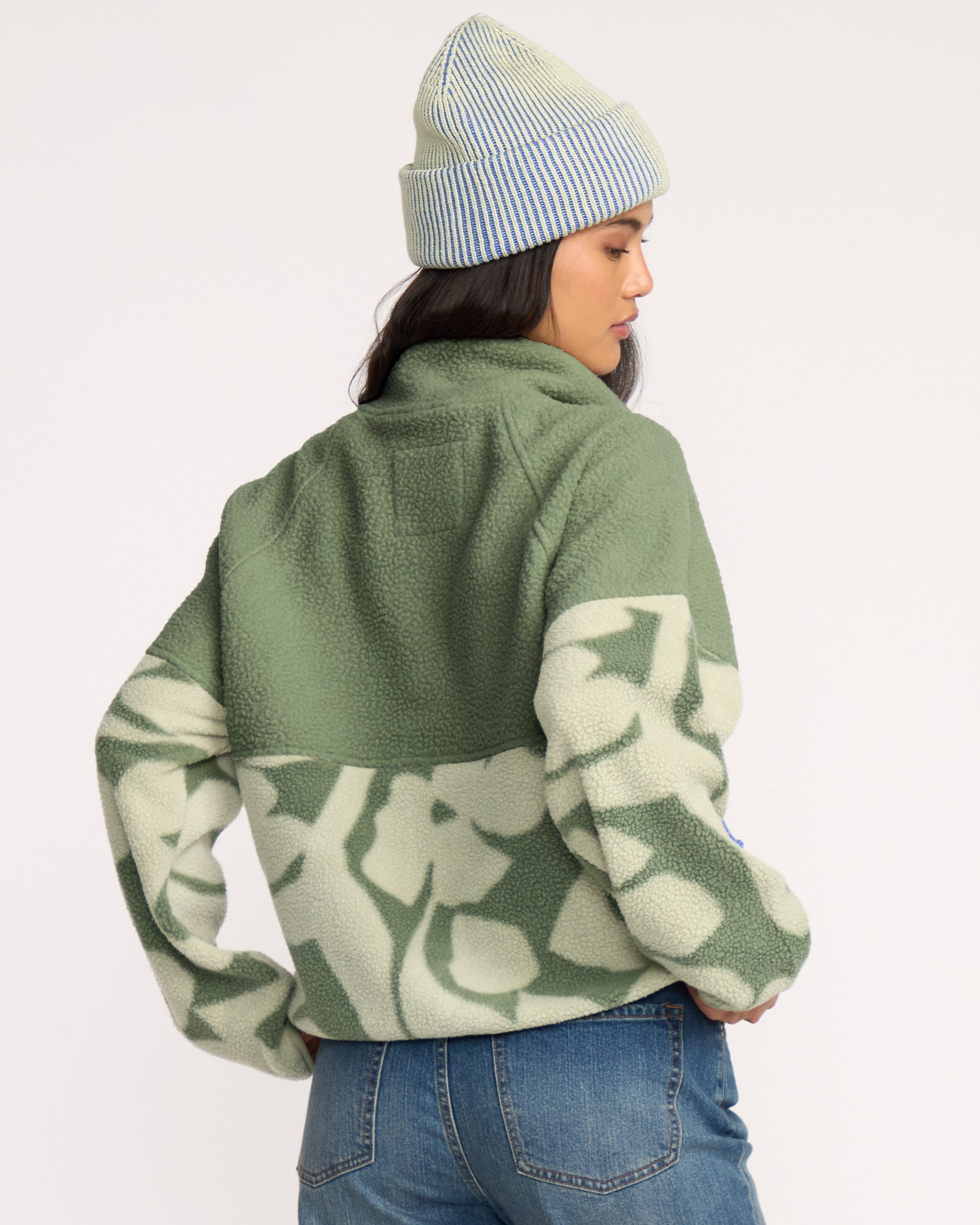Popoyo Snap Up Jacket - Seagrass - Image 2