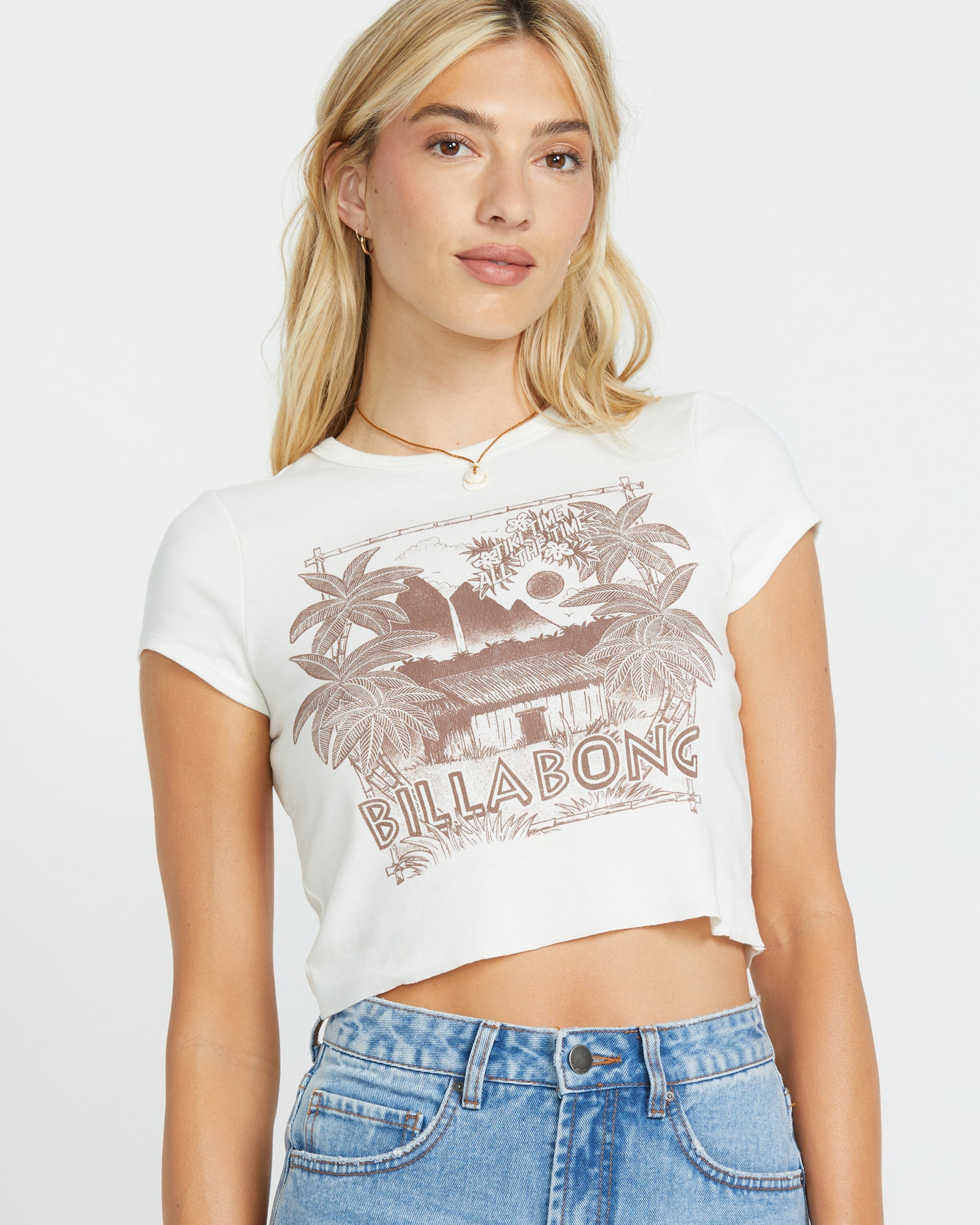 Sweet Moments Tee - Salt Crystal - Image 5