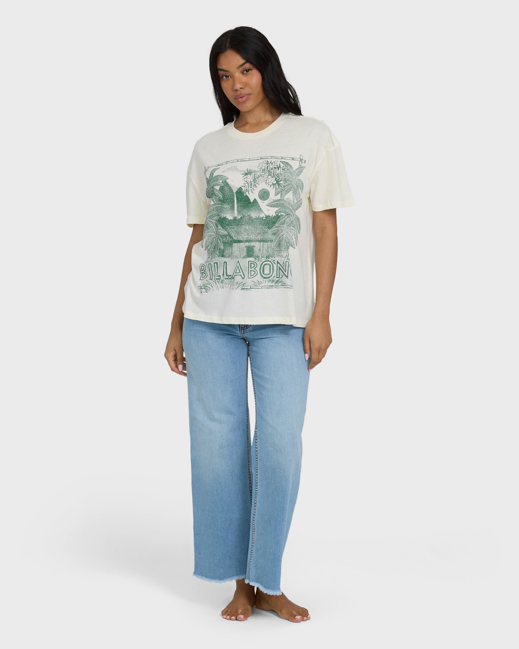 Sweet Moments Short Sleeve T-Shirt - Salt Crystal - Image 5