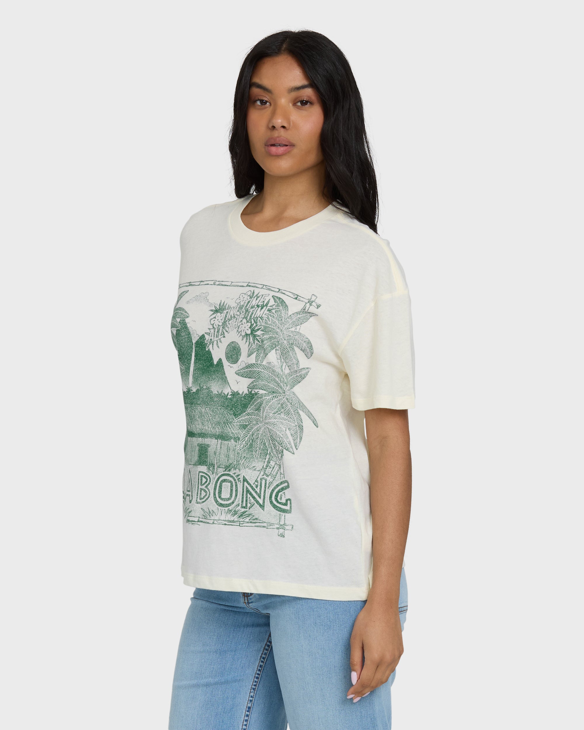 Sweet Moments Short Sleeve T-Shirt - Salt Crystal - Image 3