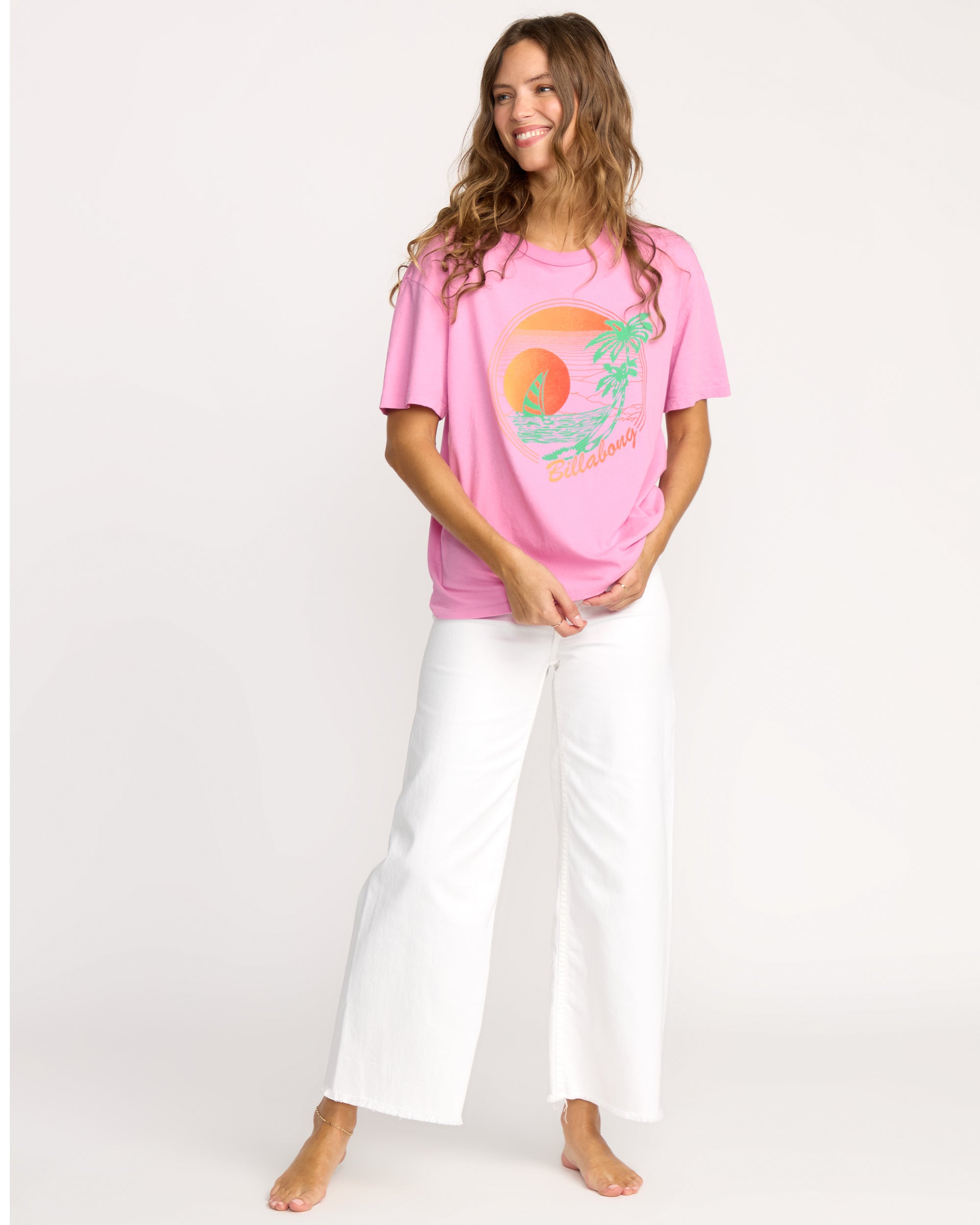 Bright New Day Tee - Bright Rose - Image 3