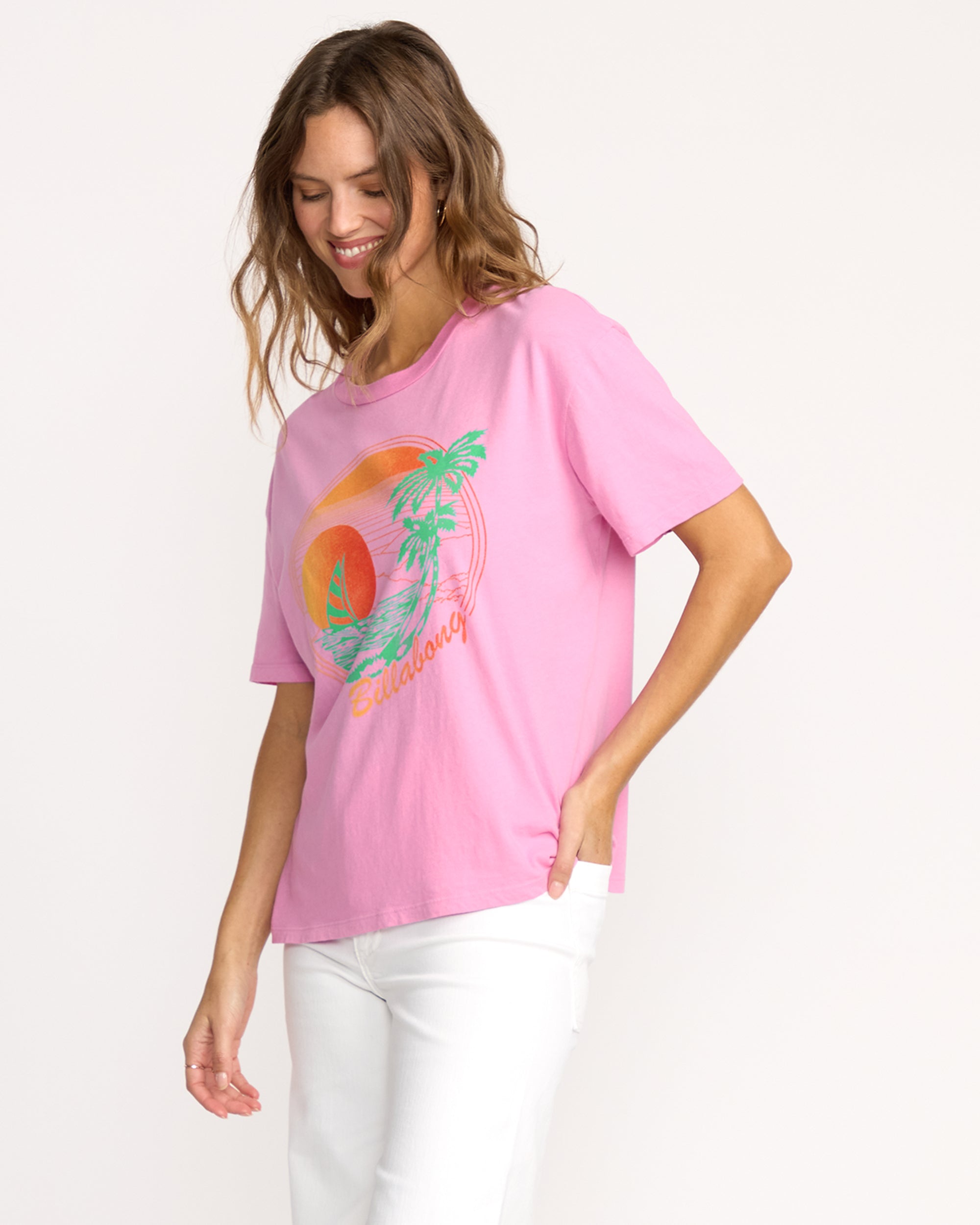 Bright New Day Tee - Bright Rose - Image 4