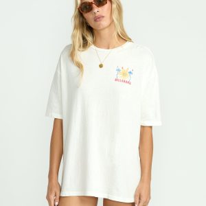 Hot Haze Tee - Salt Crystal