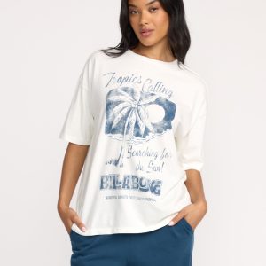 This Sunny Time T-Shirt - Salt Crystal