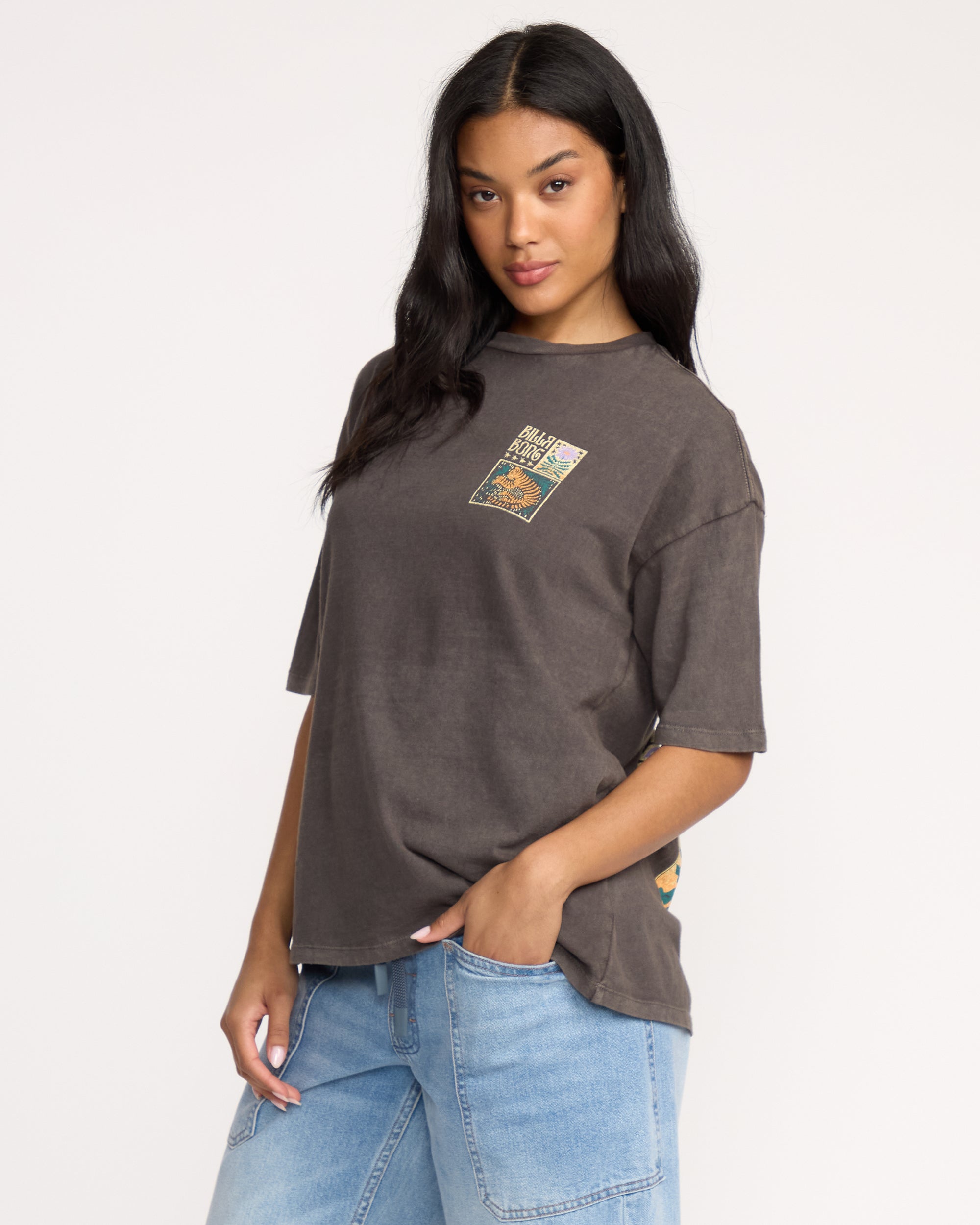 Daydream Away T-Shirt - Off Black - Image 3