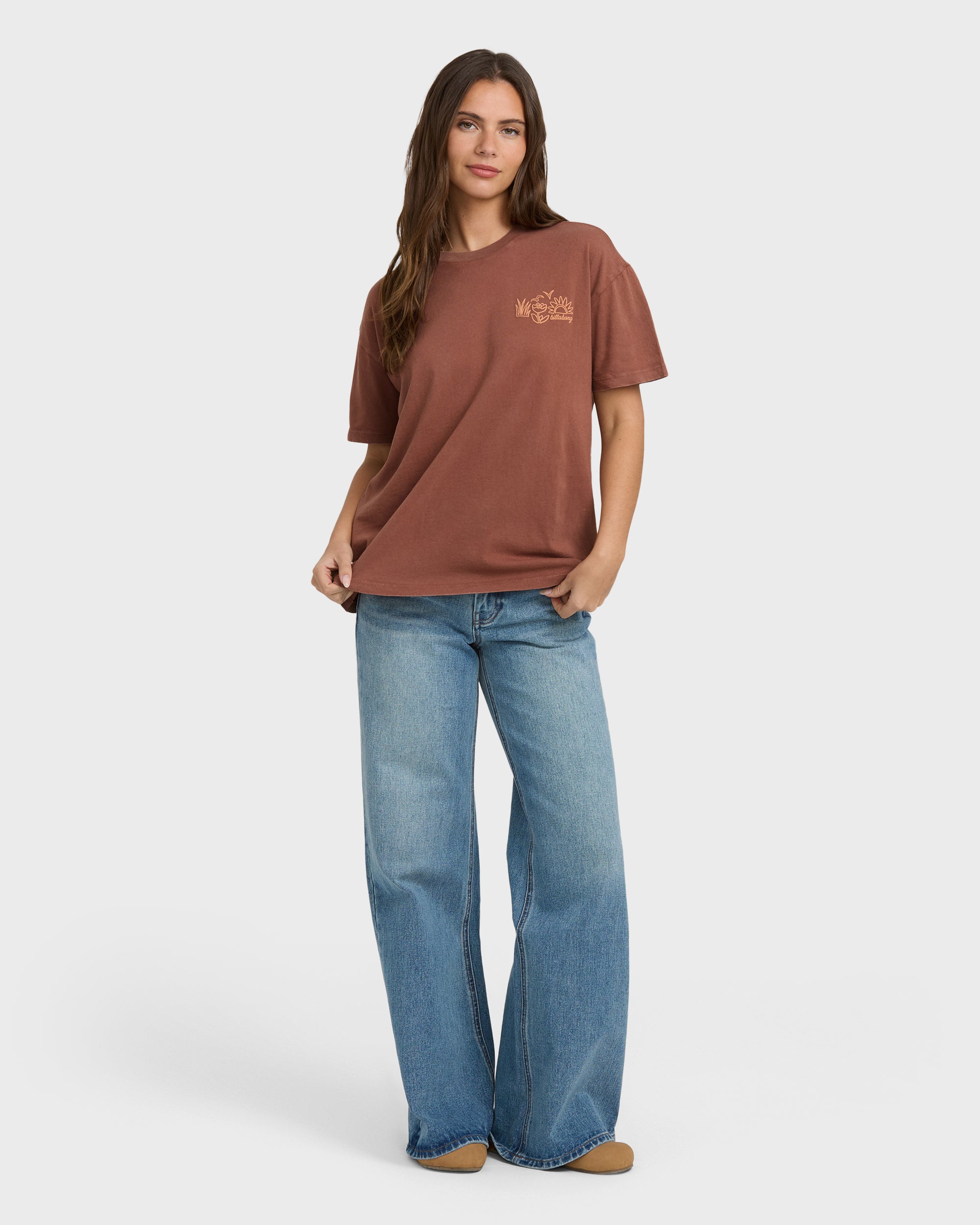 Fresh Glance Short Sleeve T-Shirt - Cowhide - Image 3