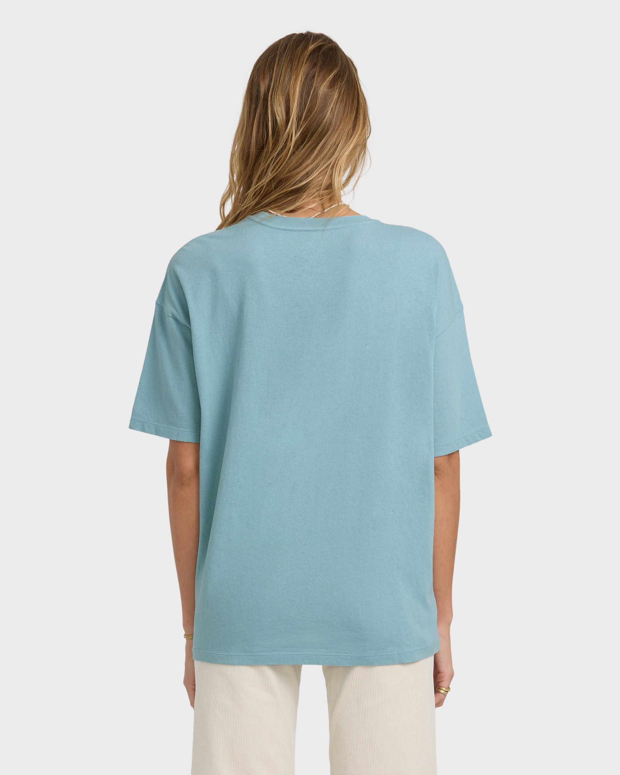Everyday Paradise Short Sleeve T-Shirt - Mineral Blue - Image 5
