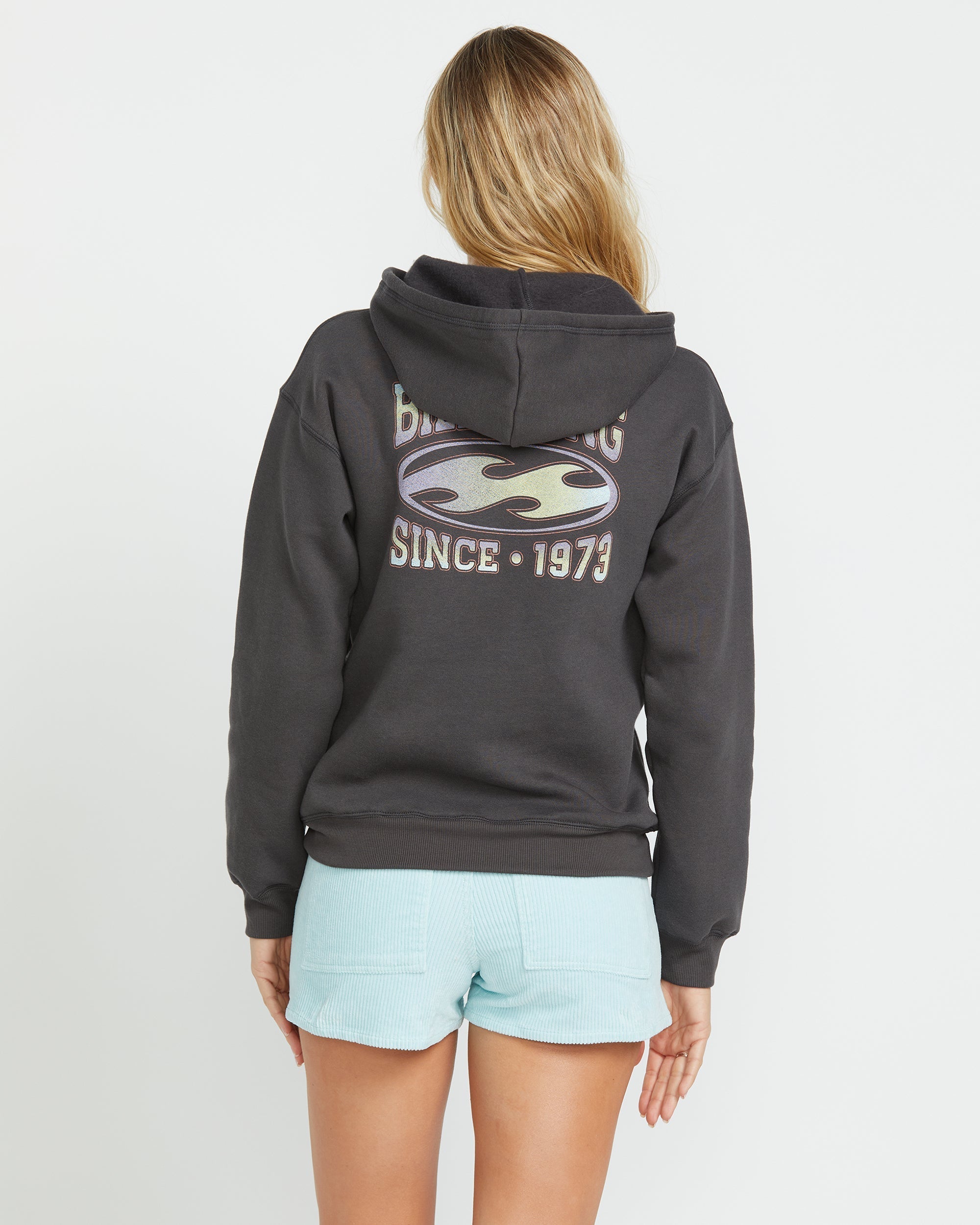 Nice Vibes Po Hoodie - Off Black - Image 4