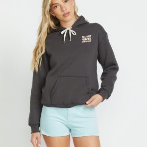 Nice Vibes Po Hoodie - Off Black