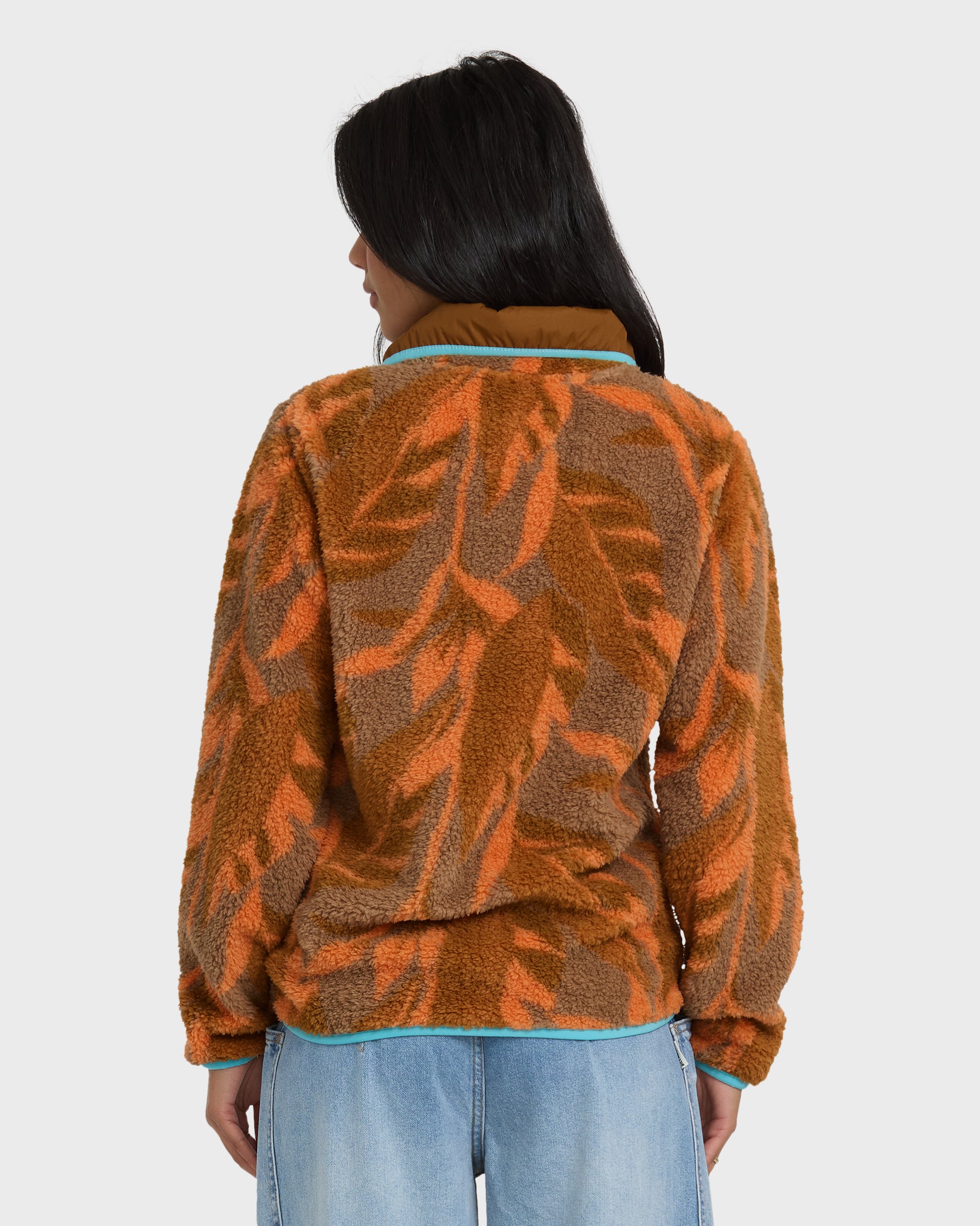 Switchback Pullover Sweatshirt - Faded Orange - Image 5