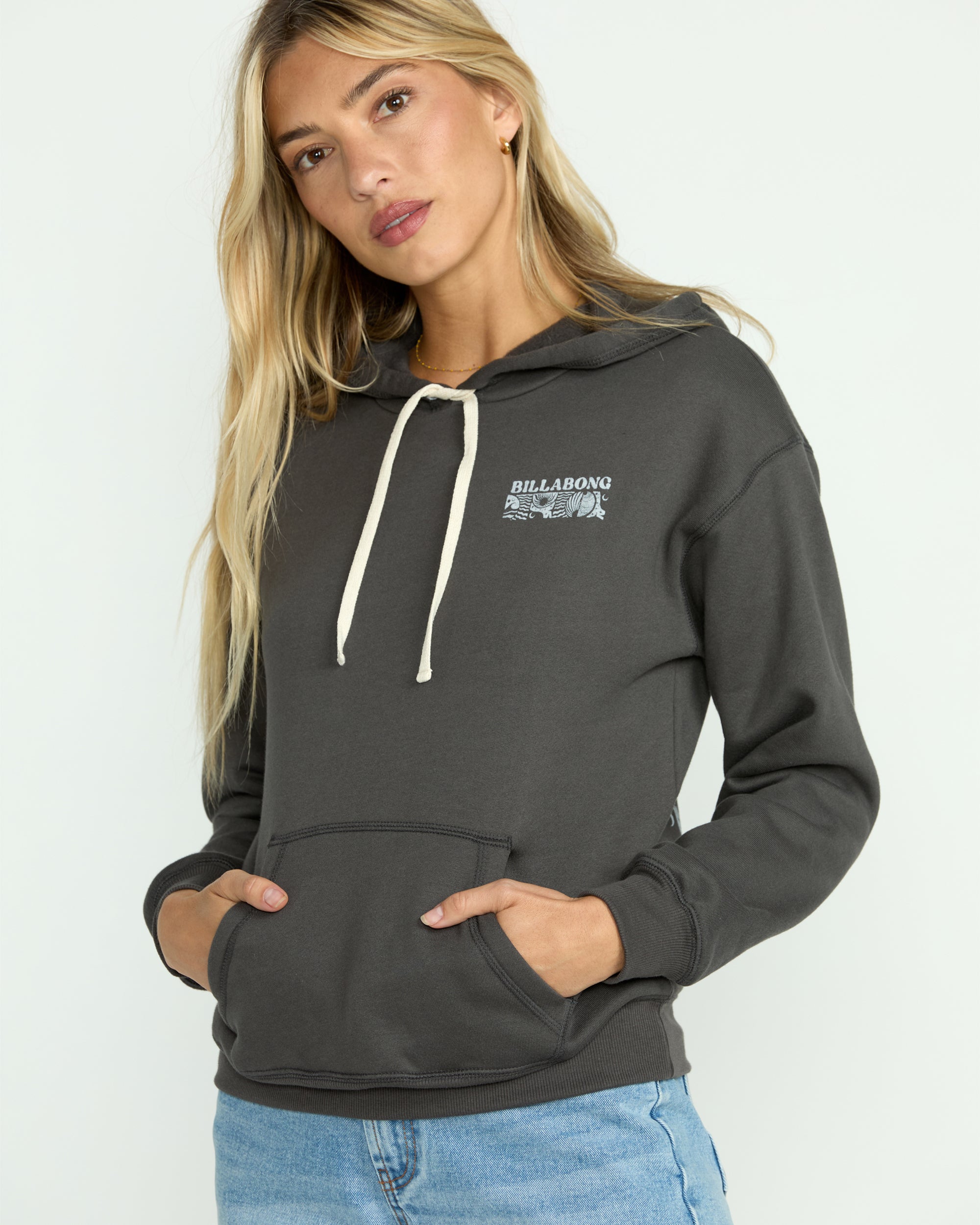 Miles Apart Hoodie - Off Black - Image 5