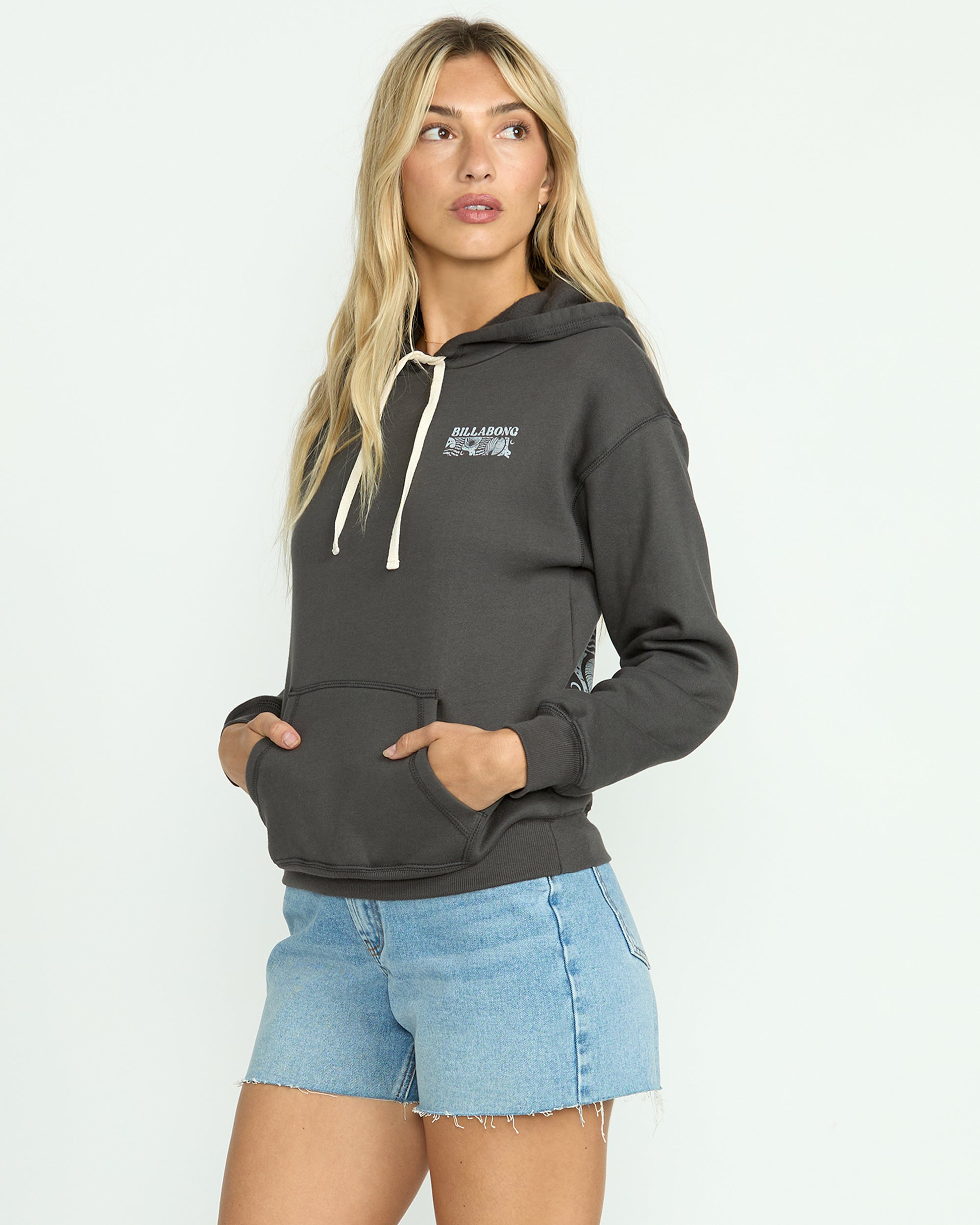 Miles Apart Hoodie - Off Black - Image 3