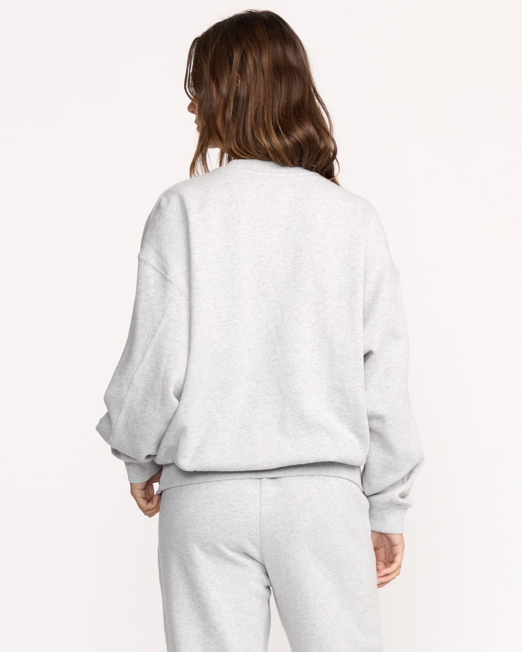 So Sunny Kendal Crewneck Sweatshirt - Heather Grey - Image 5