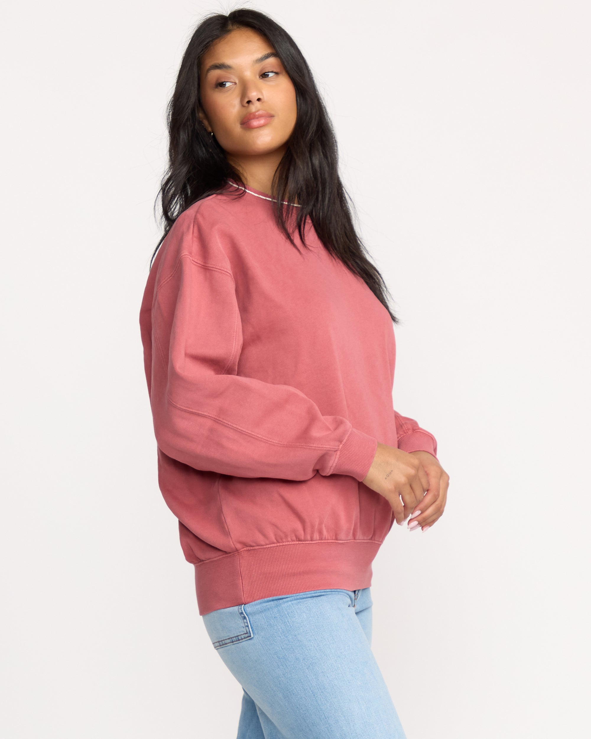 So Sunny Kendal Crewneck Sweatshirt - Wild Ginger - Image 4