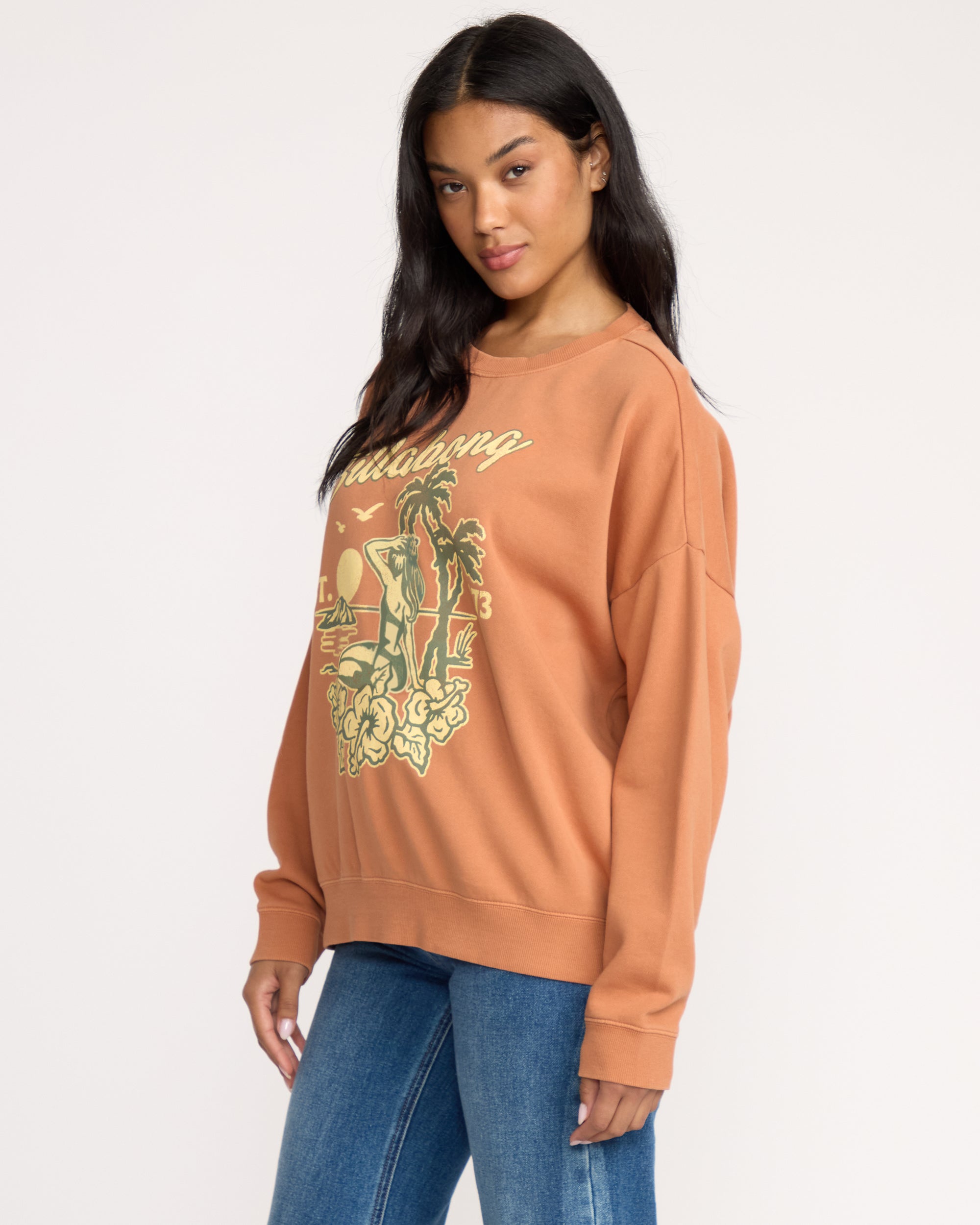 Echo Crewneck Sweatshirt - Sunburnt - Image 4