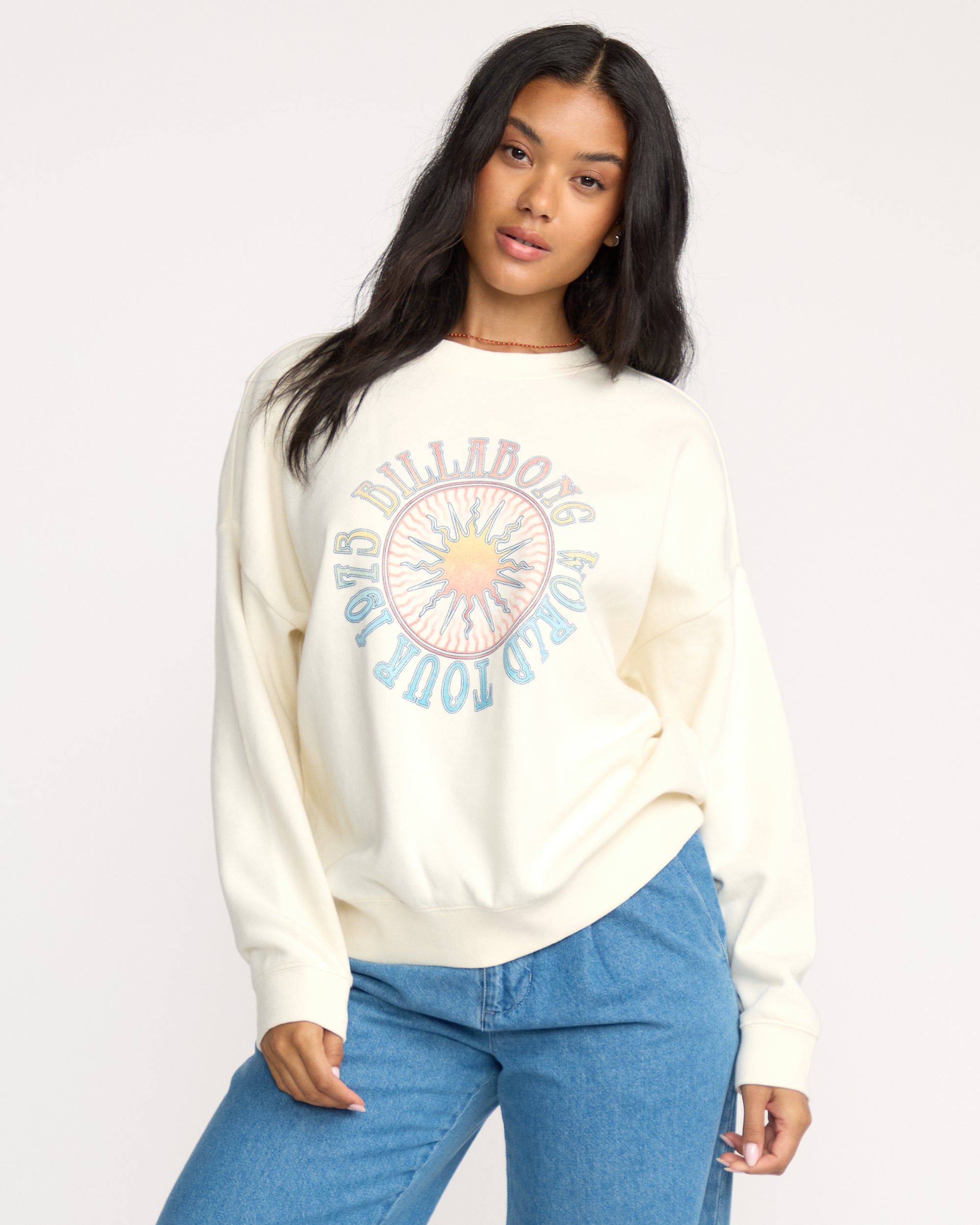 Echo Crewneck Sweatshirt - Salt Crystal